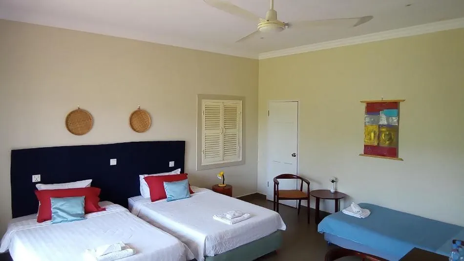 Bedroom, Bed in Koh Ker Hotel and Restaurant