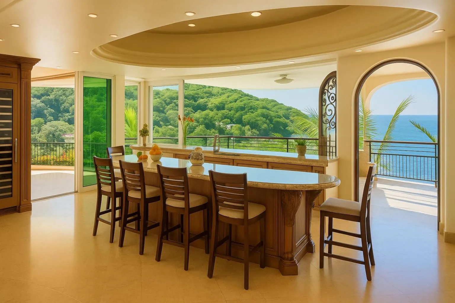 Natural landscape in South Shore Villa Armonia Luxury Boutique