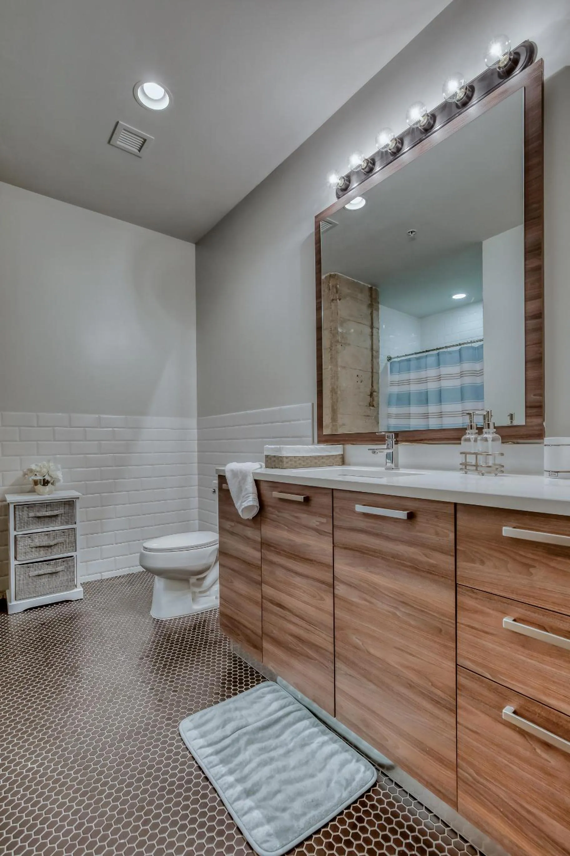 Shower in Luxury Downtown Dallas Stay by Amyfinehouse