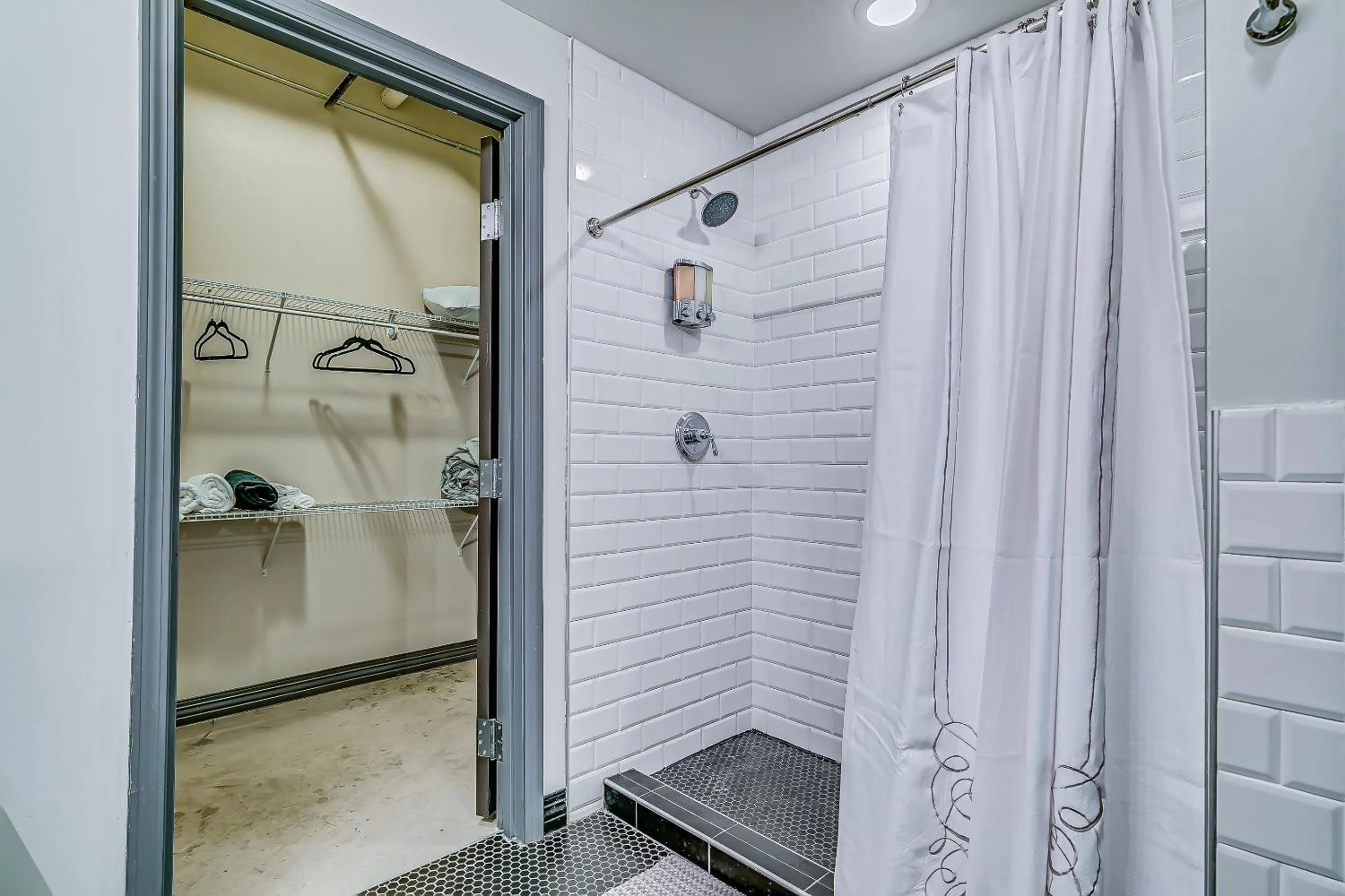 Shower in Luxury Downtown Dallas Stay by Amyfinehouse