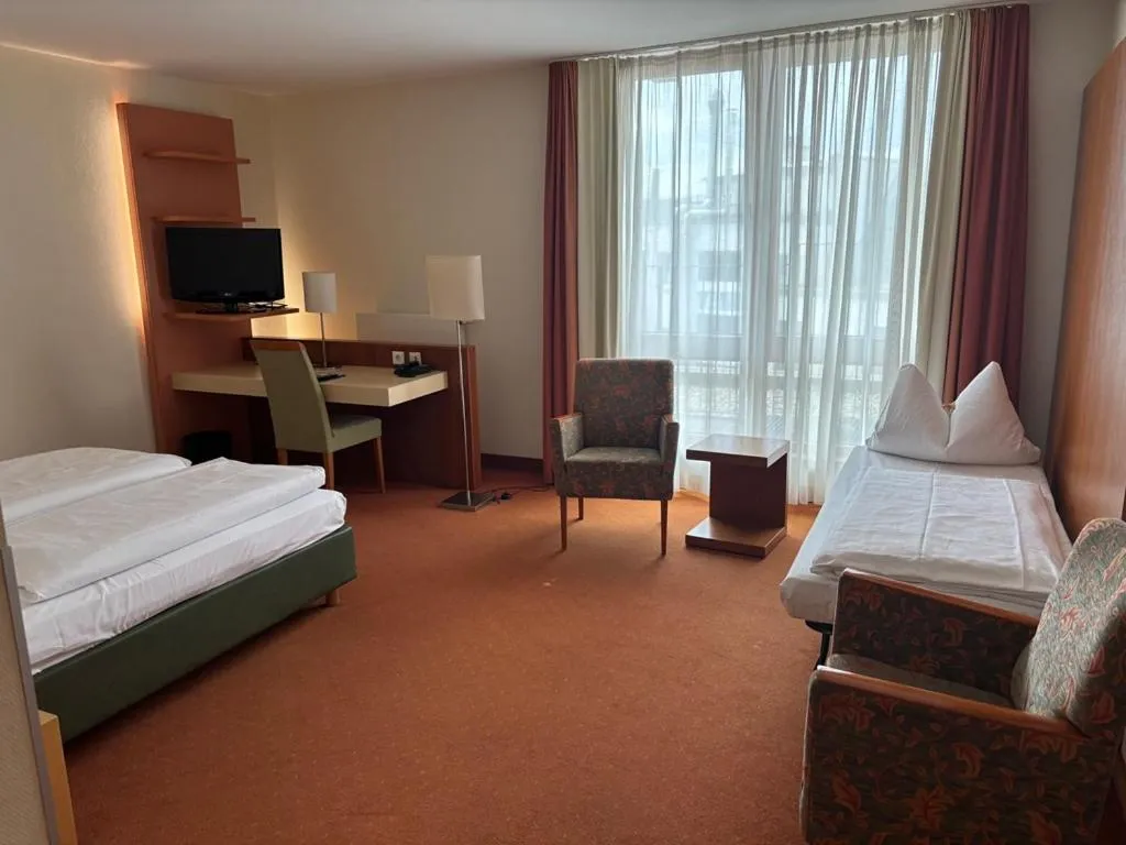 Bed in Hotel Flandrischer Hof