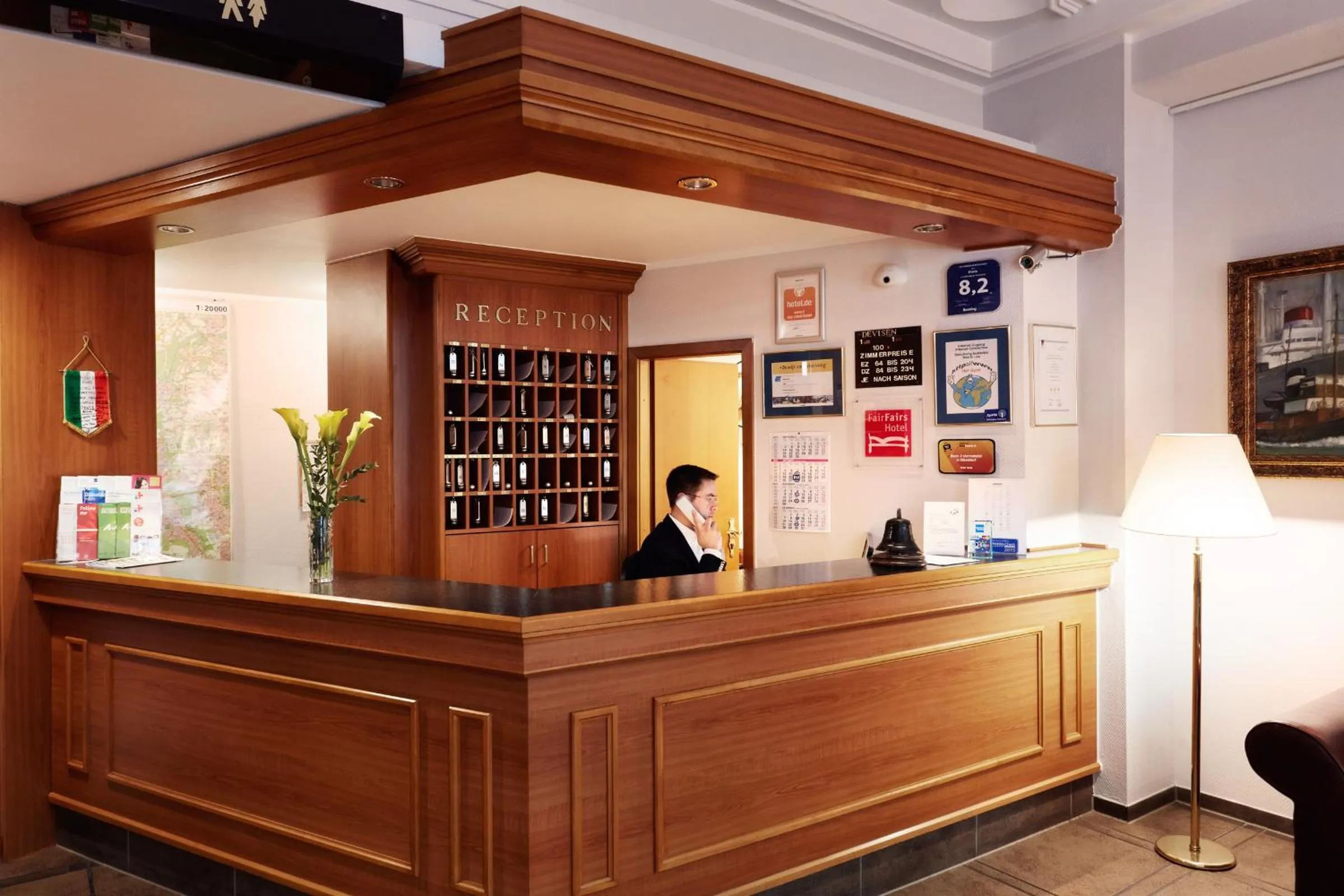 Lobby or reception in Doria