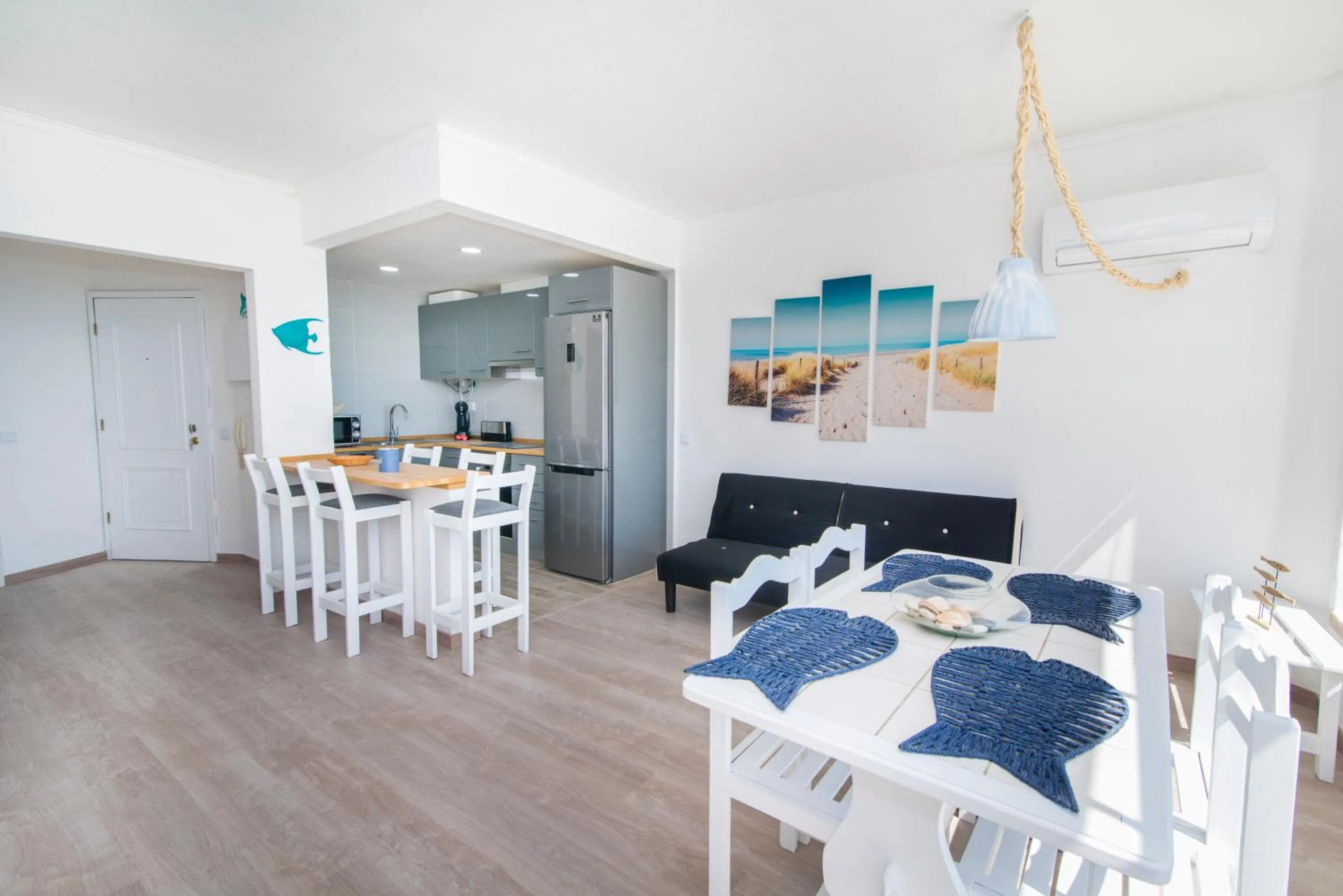 Living room, Bed in Casa dos Peixes