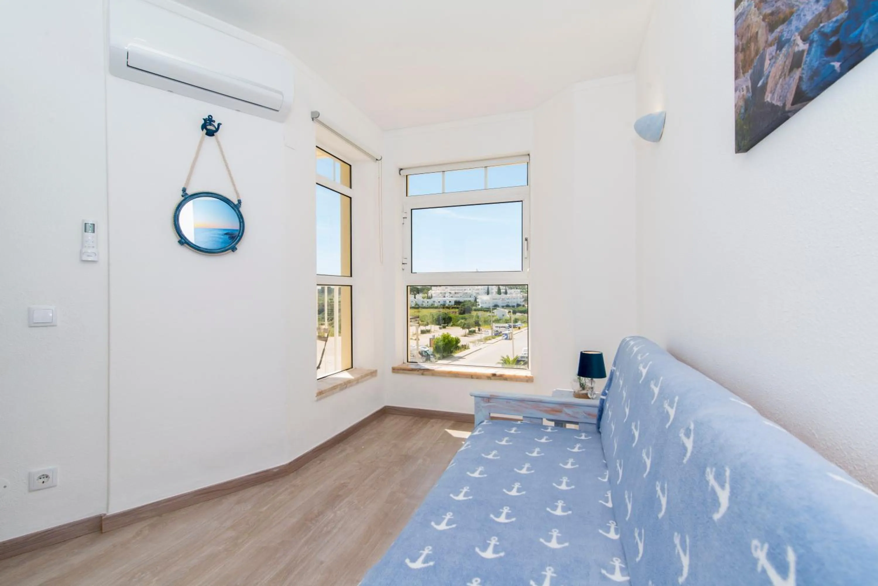 Living room, Bed in Casa dos Peixes