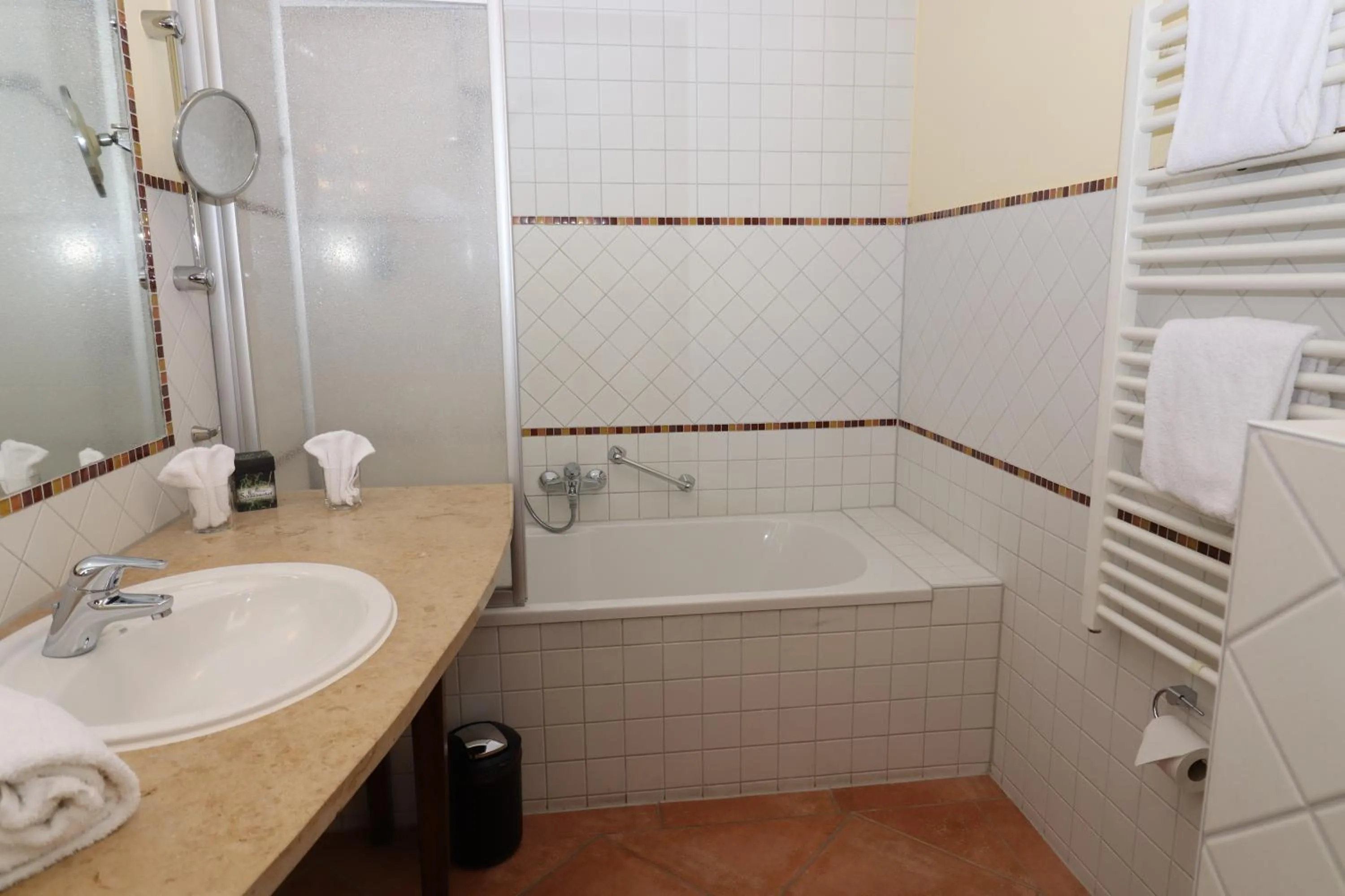 Bathroom in Hotel Gut Schmelmerhof