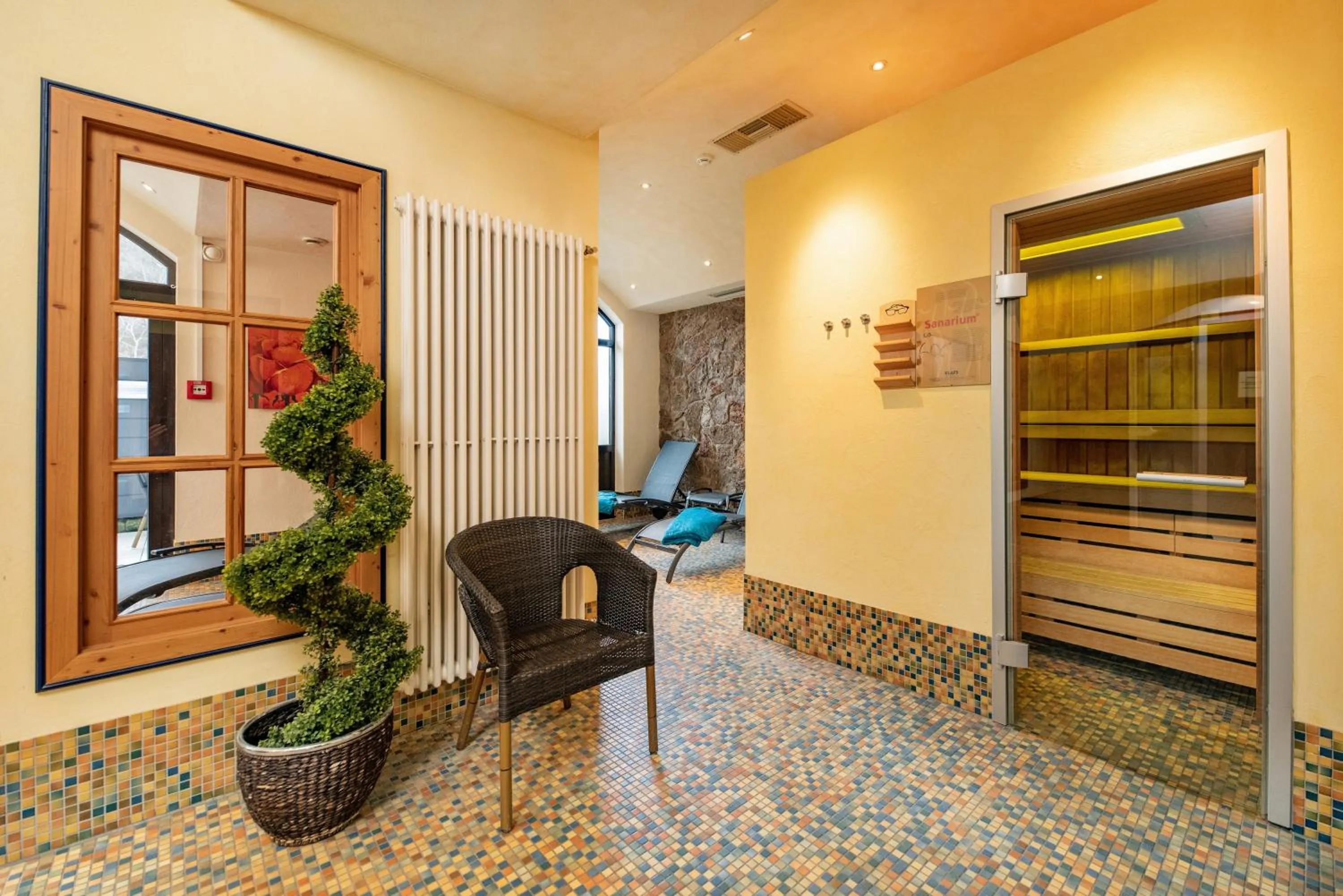 Sauna in Göbel's Seehotel Diemelsee