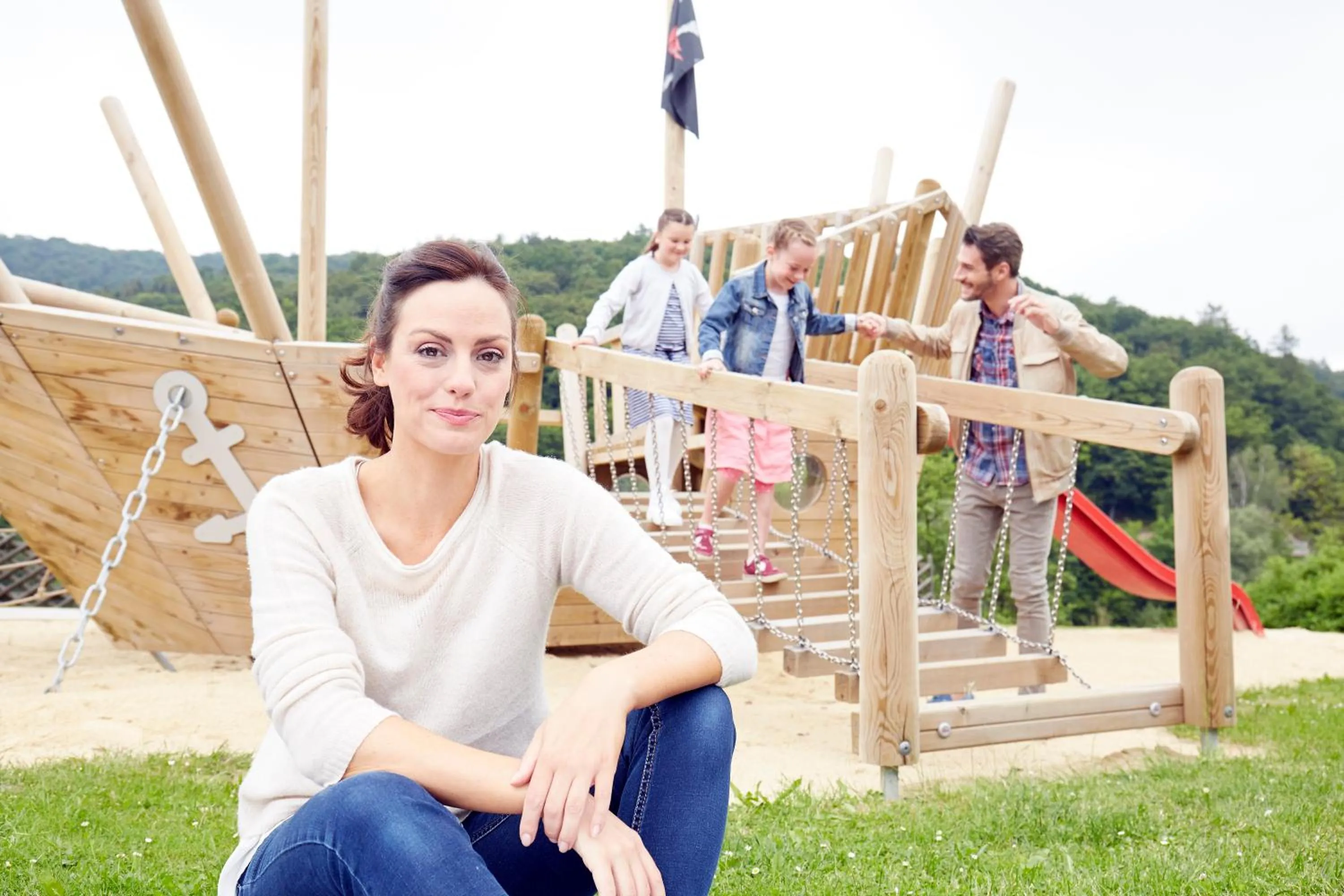 Children play ground in Göbel's Seehotel Diemelsee