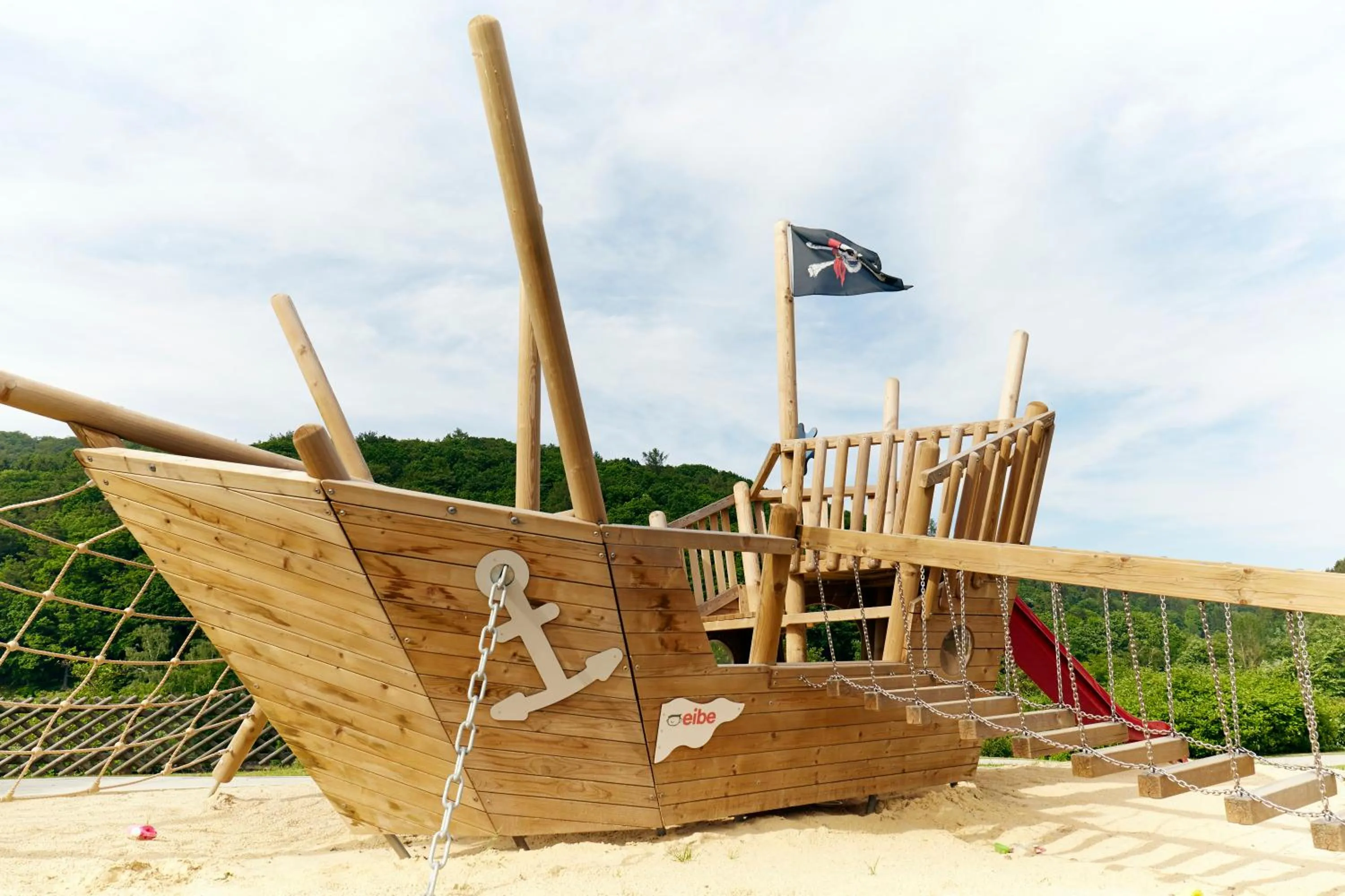 Children play ground in Göbel's Seehotel Diemelsee