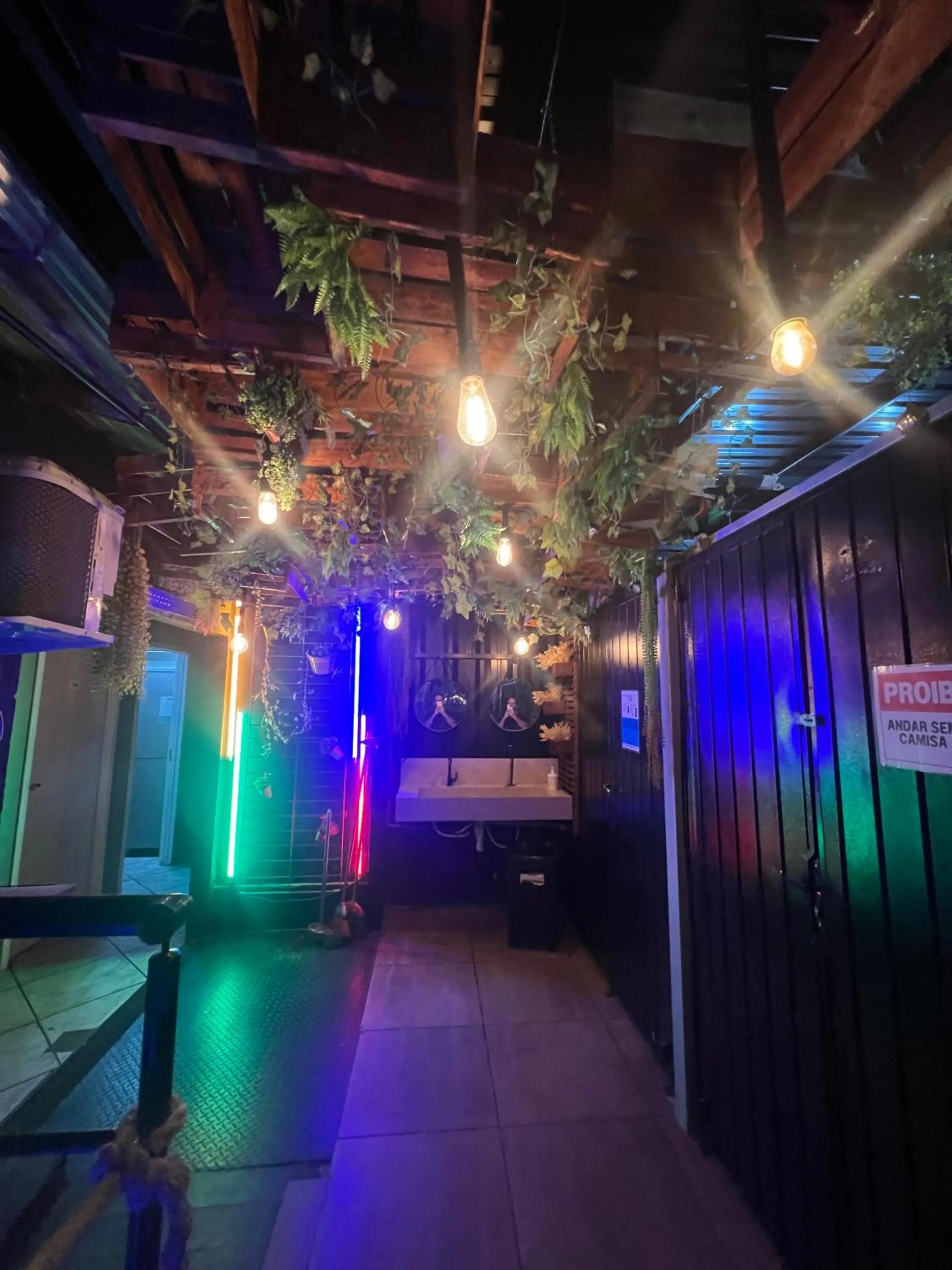 Seating area in Esquina 8 Suítes Confort & Hostel