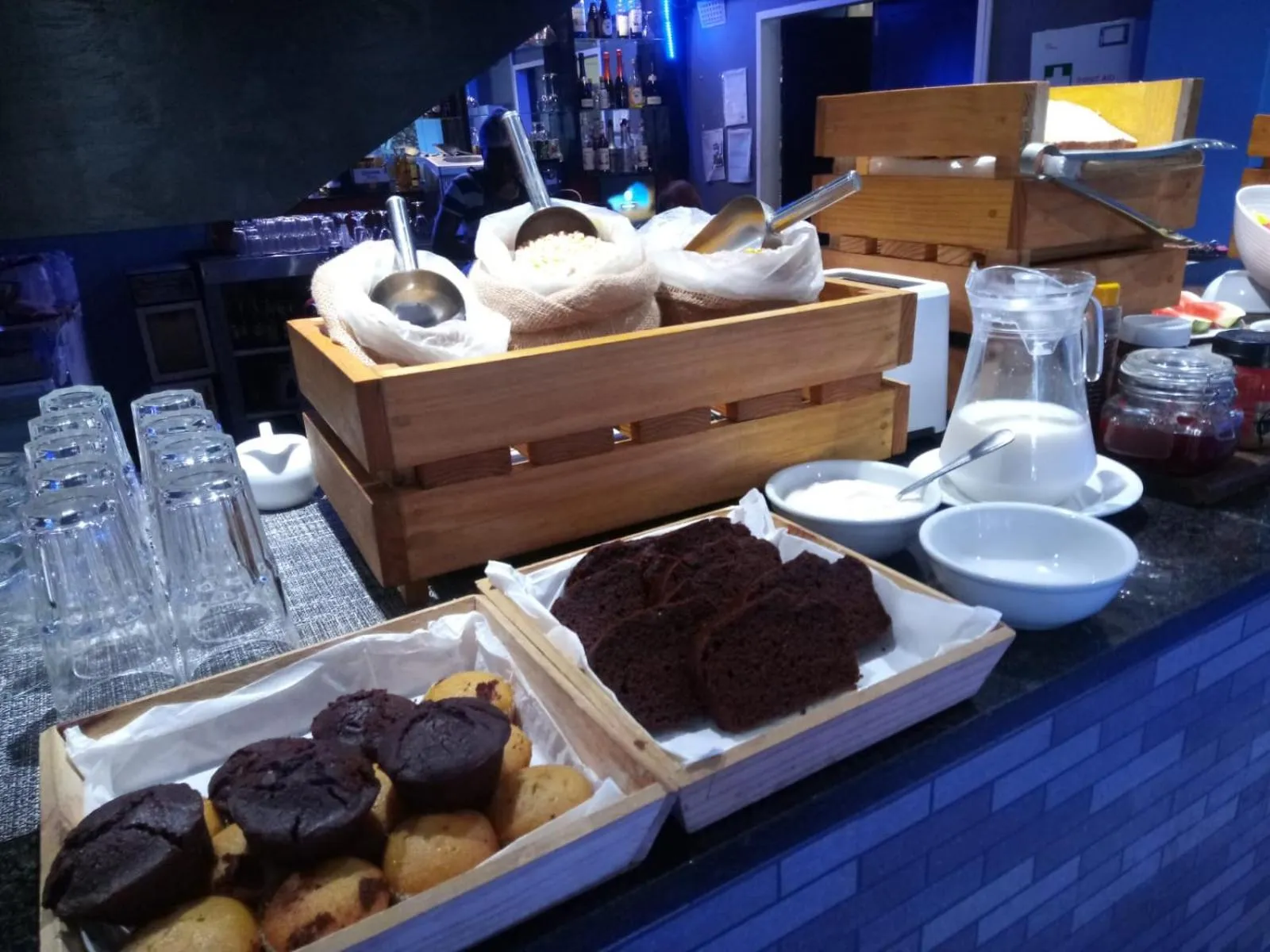 Breakfast in The Jack Rose Hotel, Rosebank, Gautrain