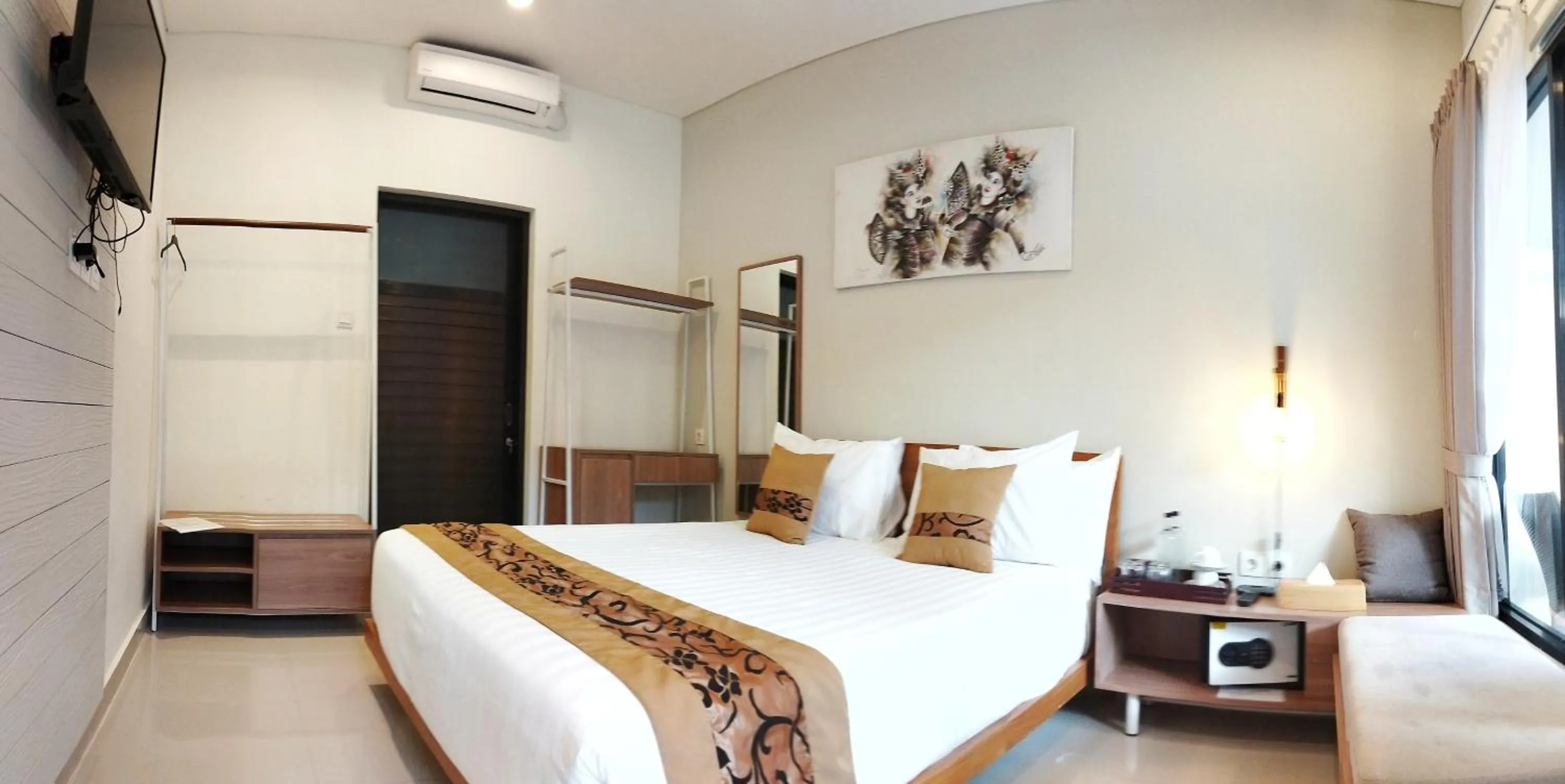 Bed in Hotel and Villa B52 Gili Air