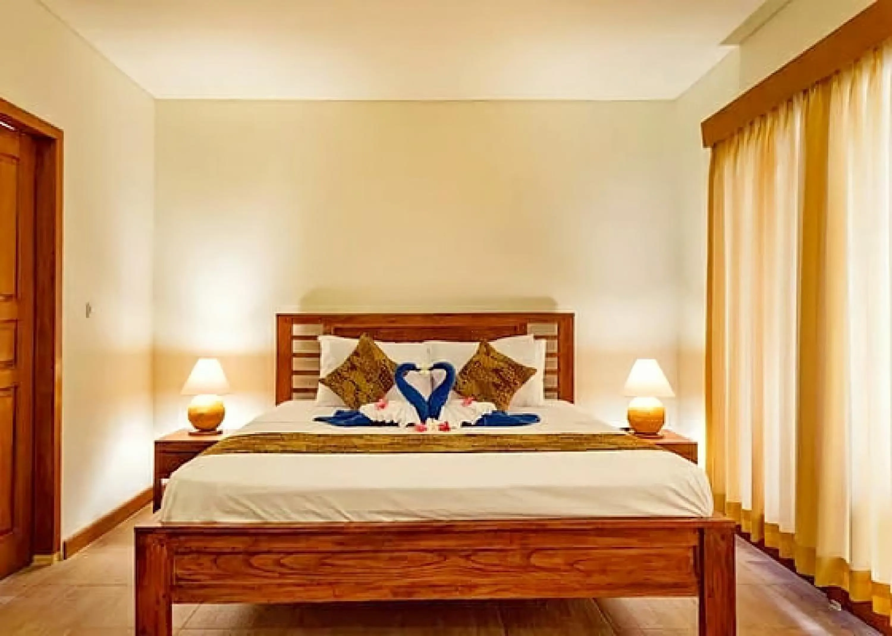 Bed in Hotel and Villa B52 Gili Air