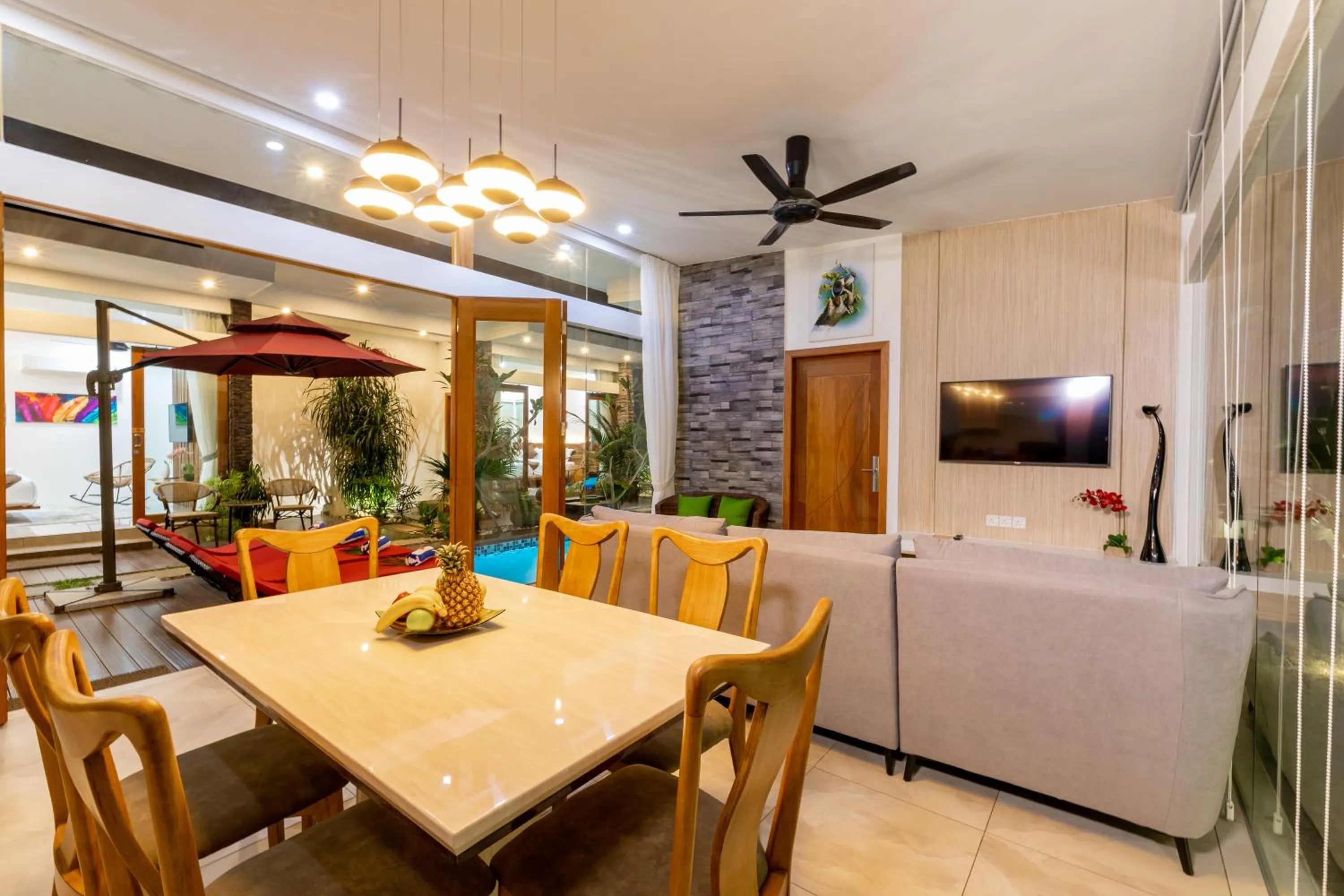 Dining area in Maneh Villa Langkawi - Private Pool