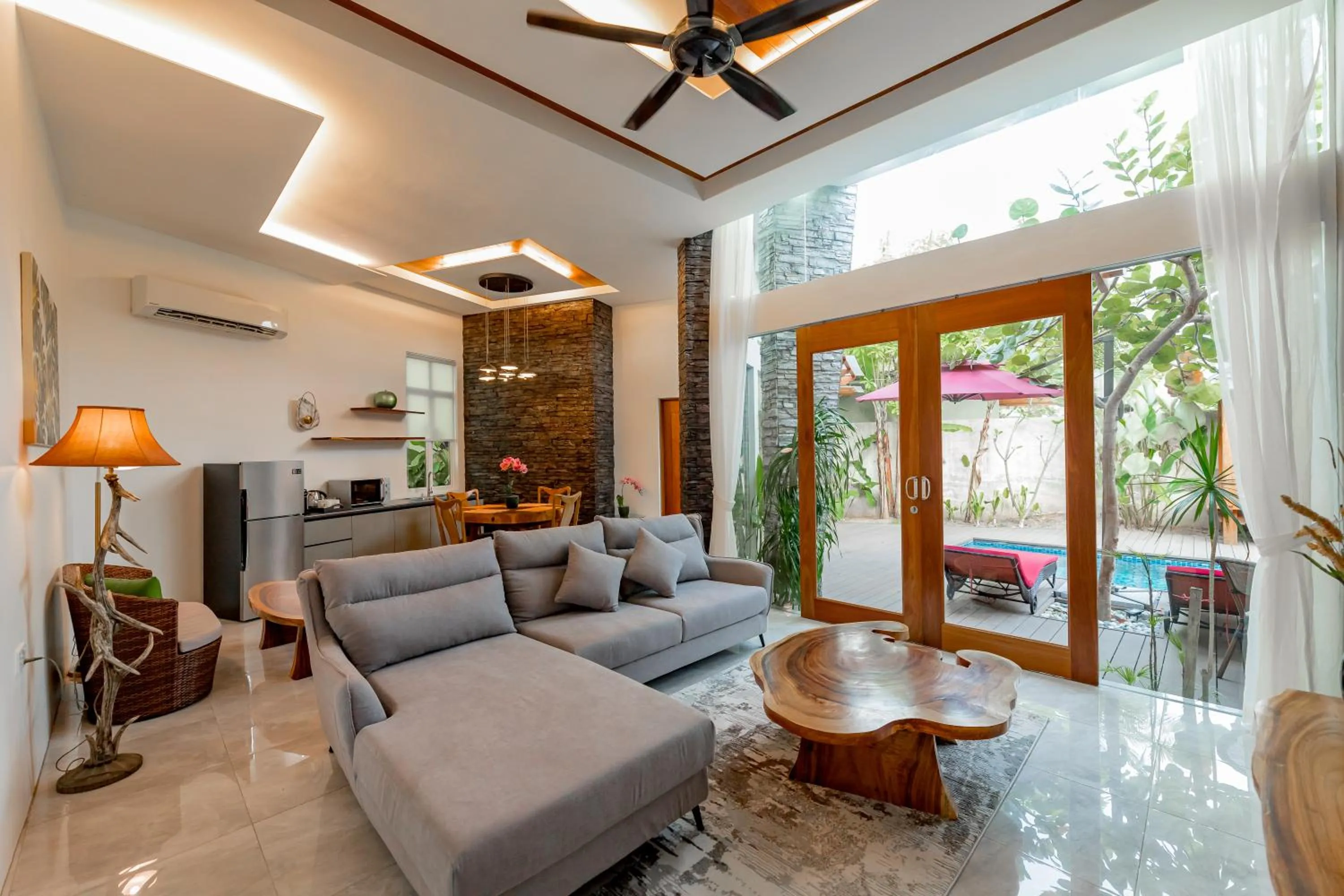 Living room in Maneh Villa Langkawi - Private Pool