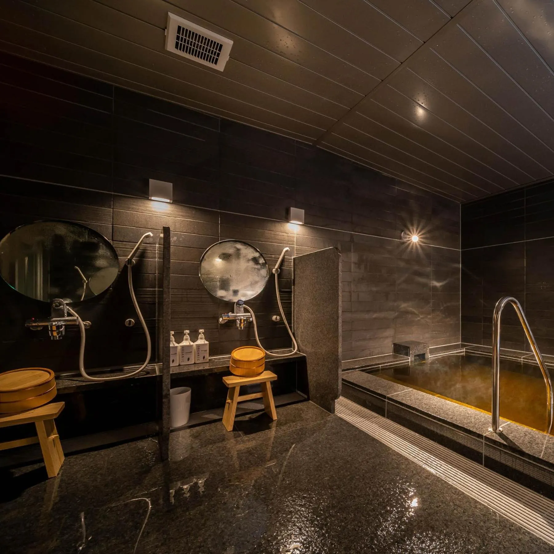 Hot Spring Bath in Super Hotel Okayama Station Higashiguchi