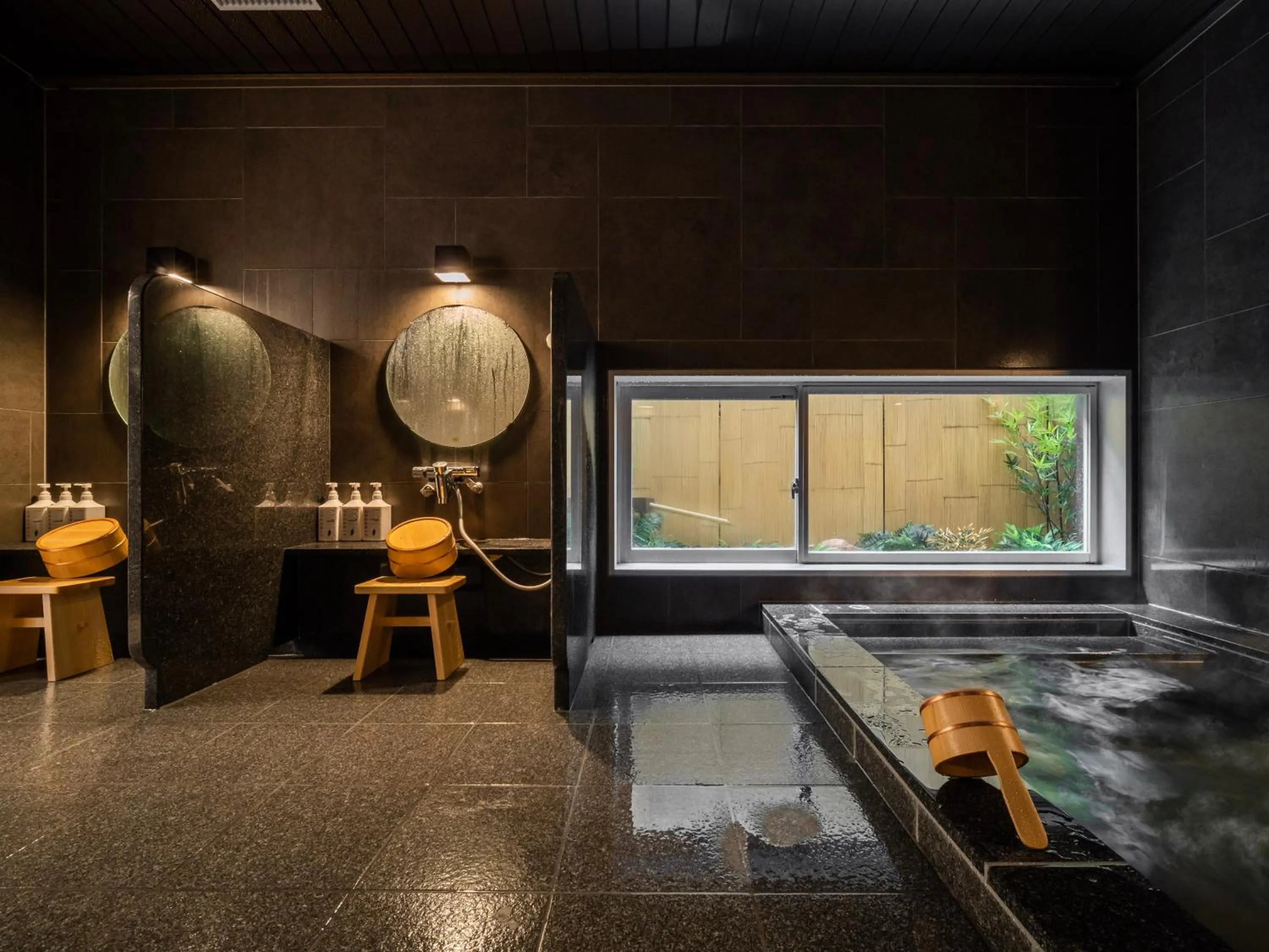 Hot Spring Bath in Super Hotel Okayama Station Higashiguchi