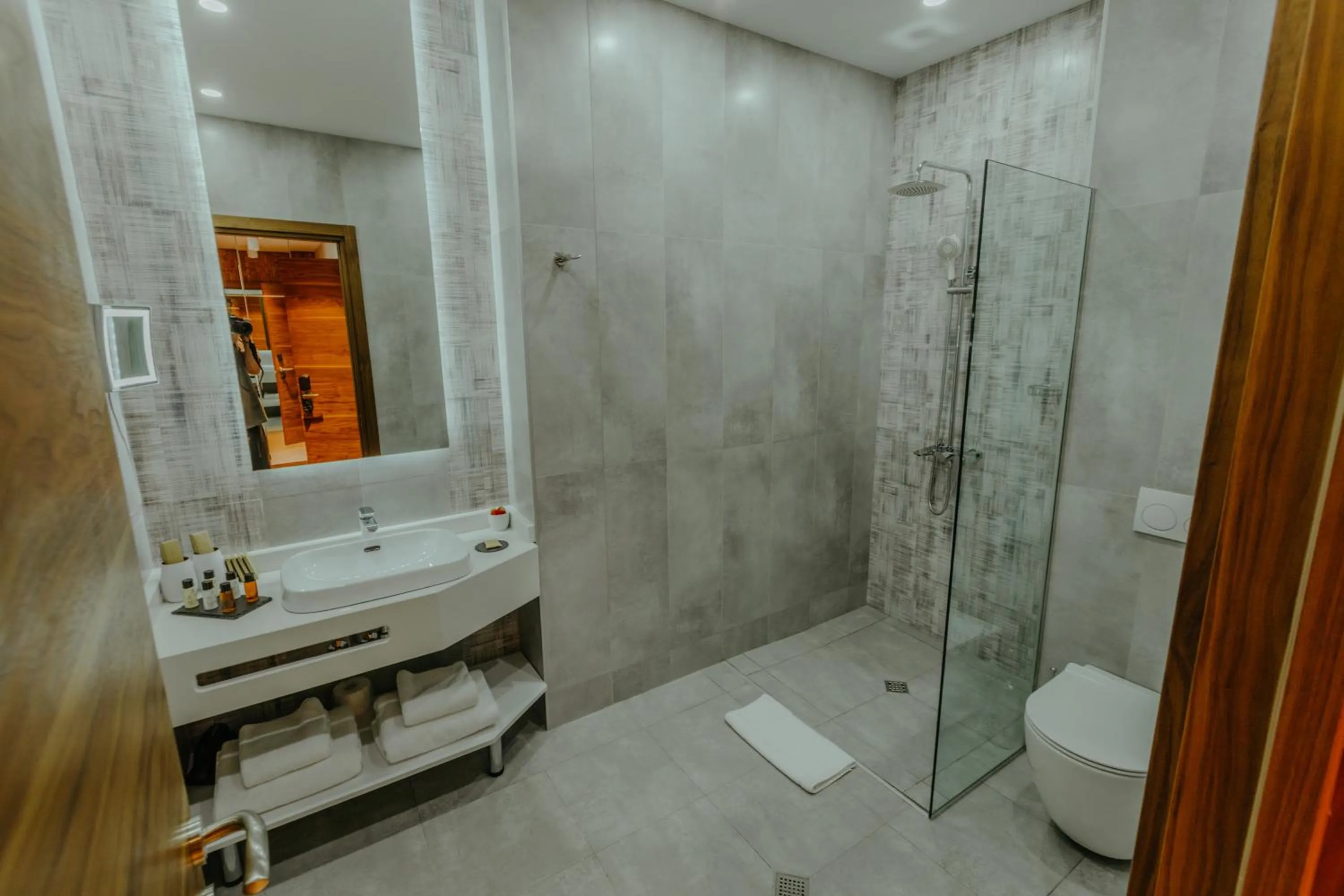 Bathroom in Mtserlebi Resort