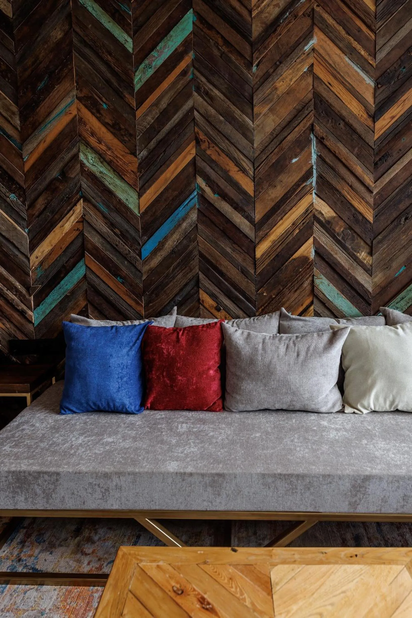 Living room in Mtserlebi Resort