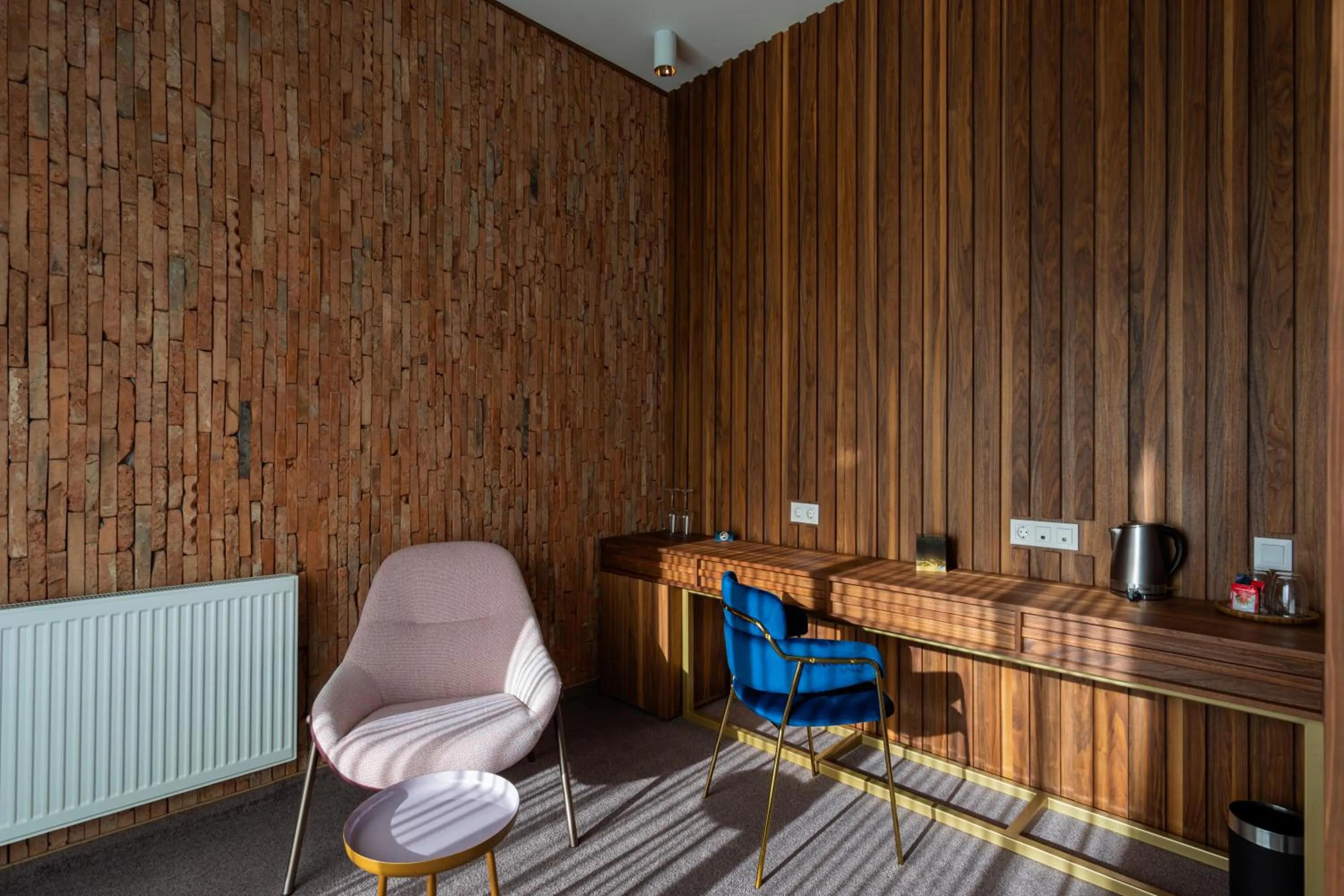 Seating area in Mtserlebi Resort