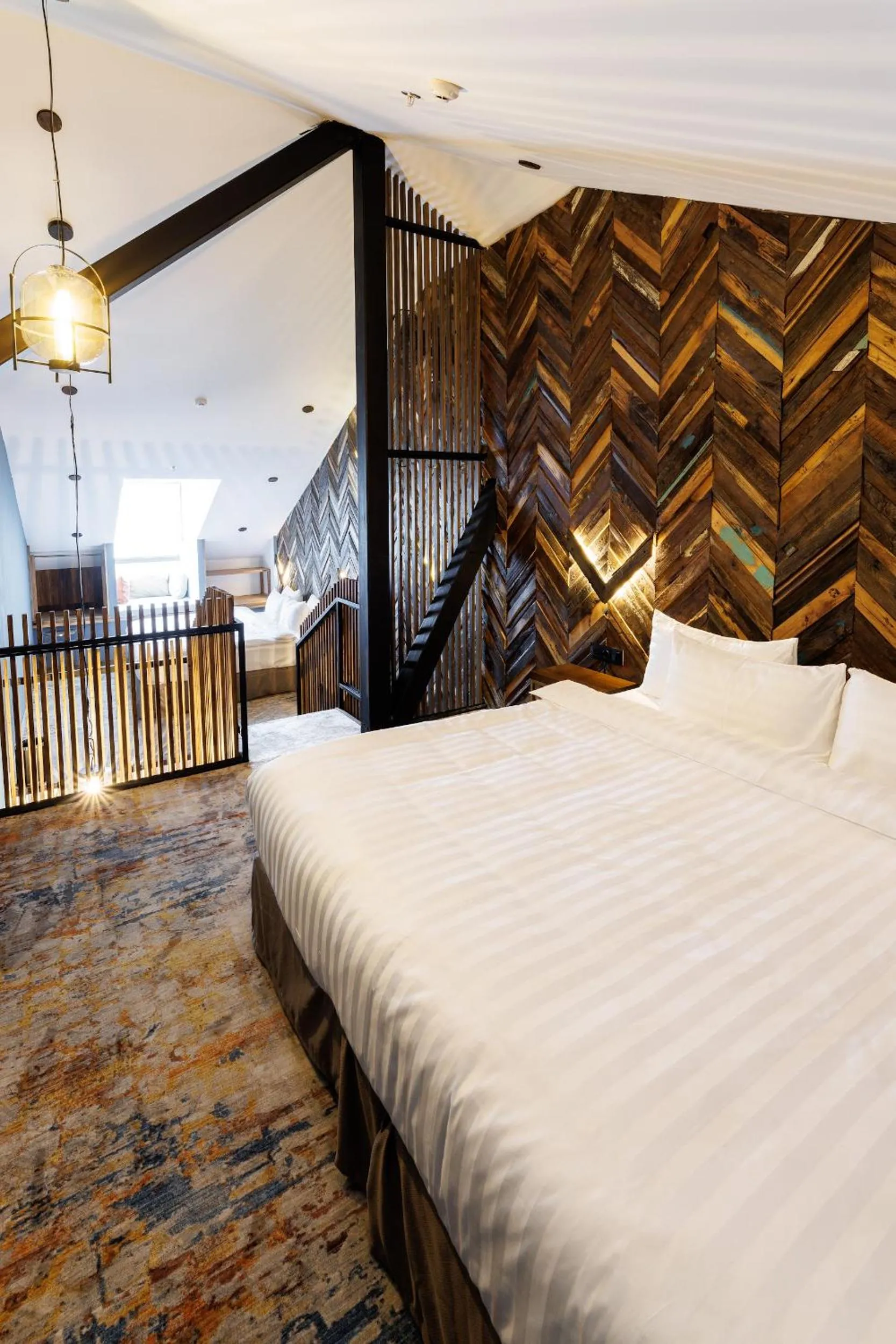 Bed in Mtserlebi Resort