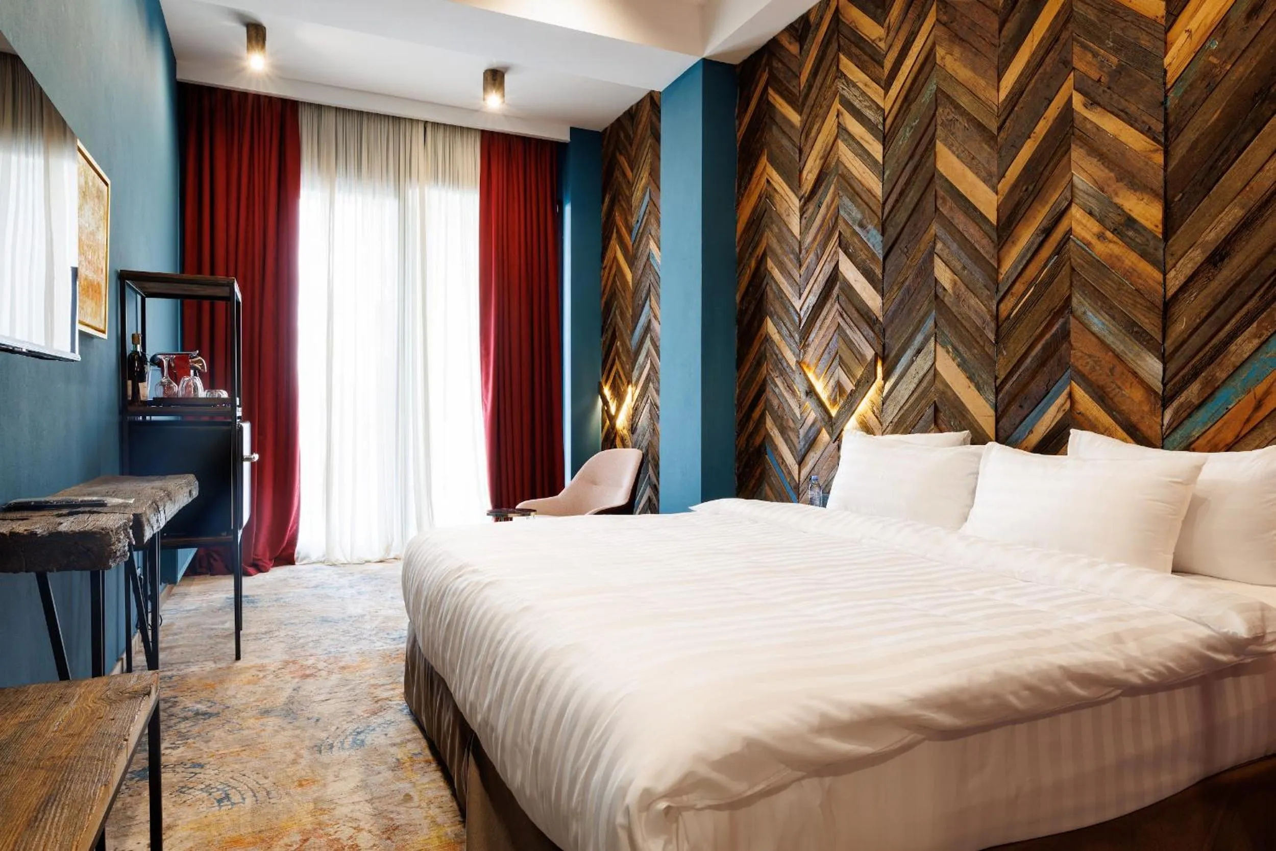 Bed in Mtserlebi Resort