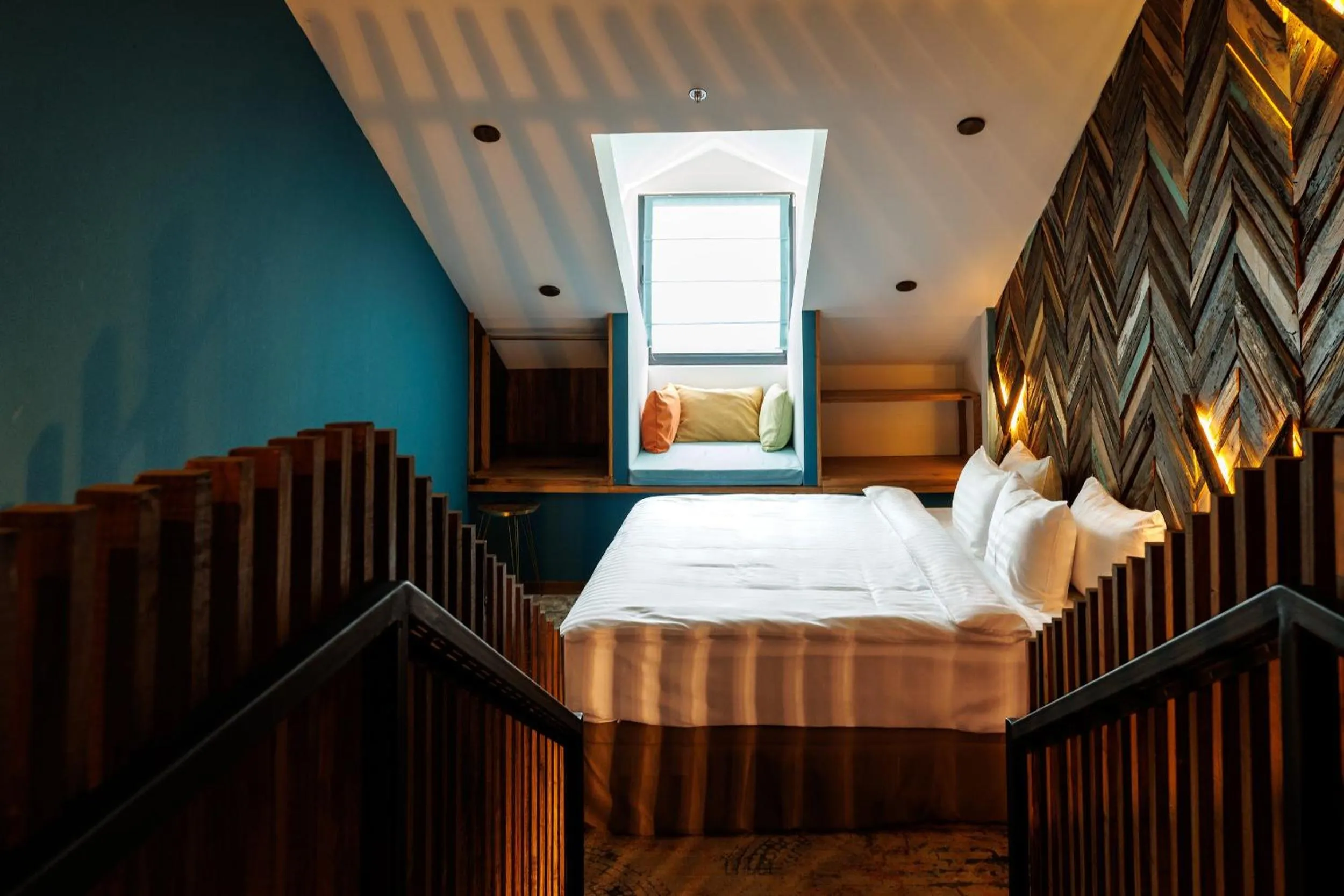 Bed in Mtserlebi Resort