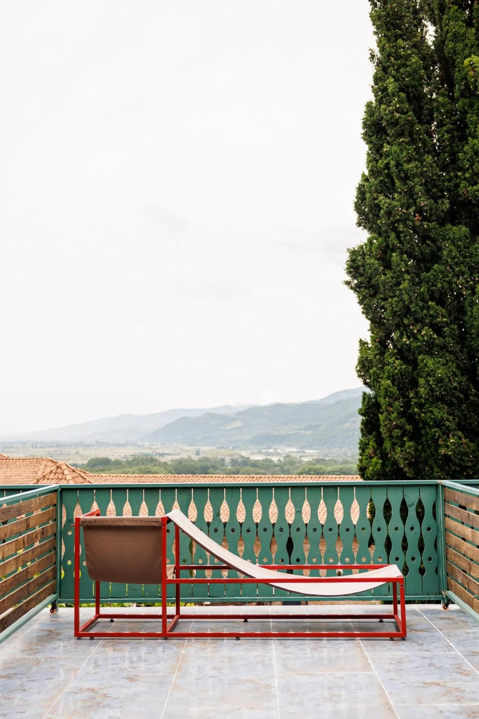 Balcony/Terrace in Mtserlebi Resort