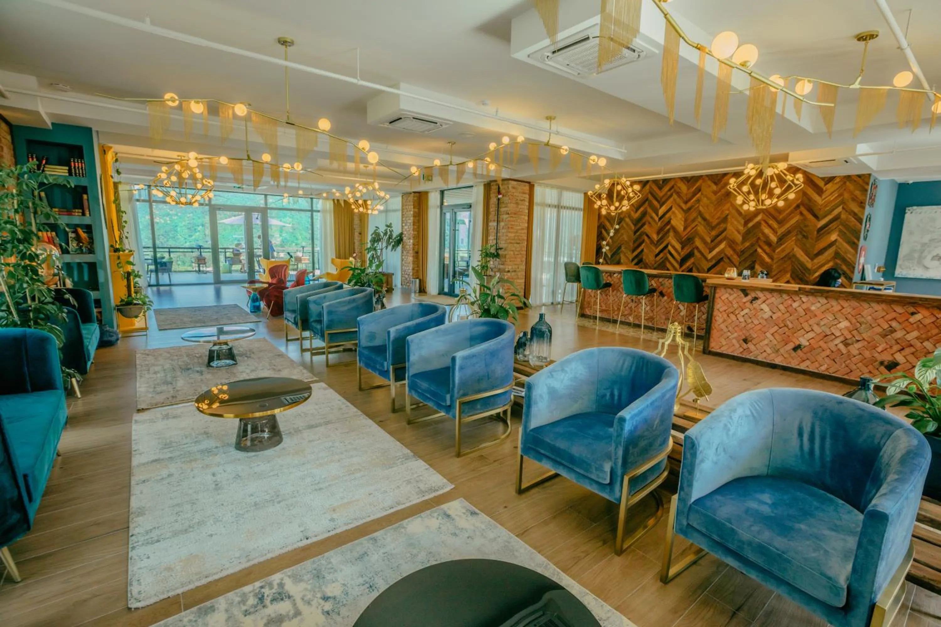 Lobby or reception in Mtserlebi Resort