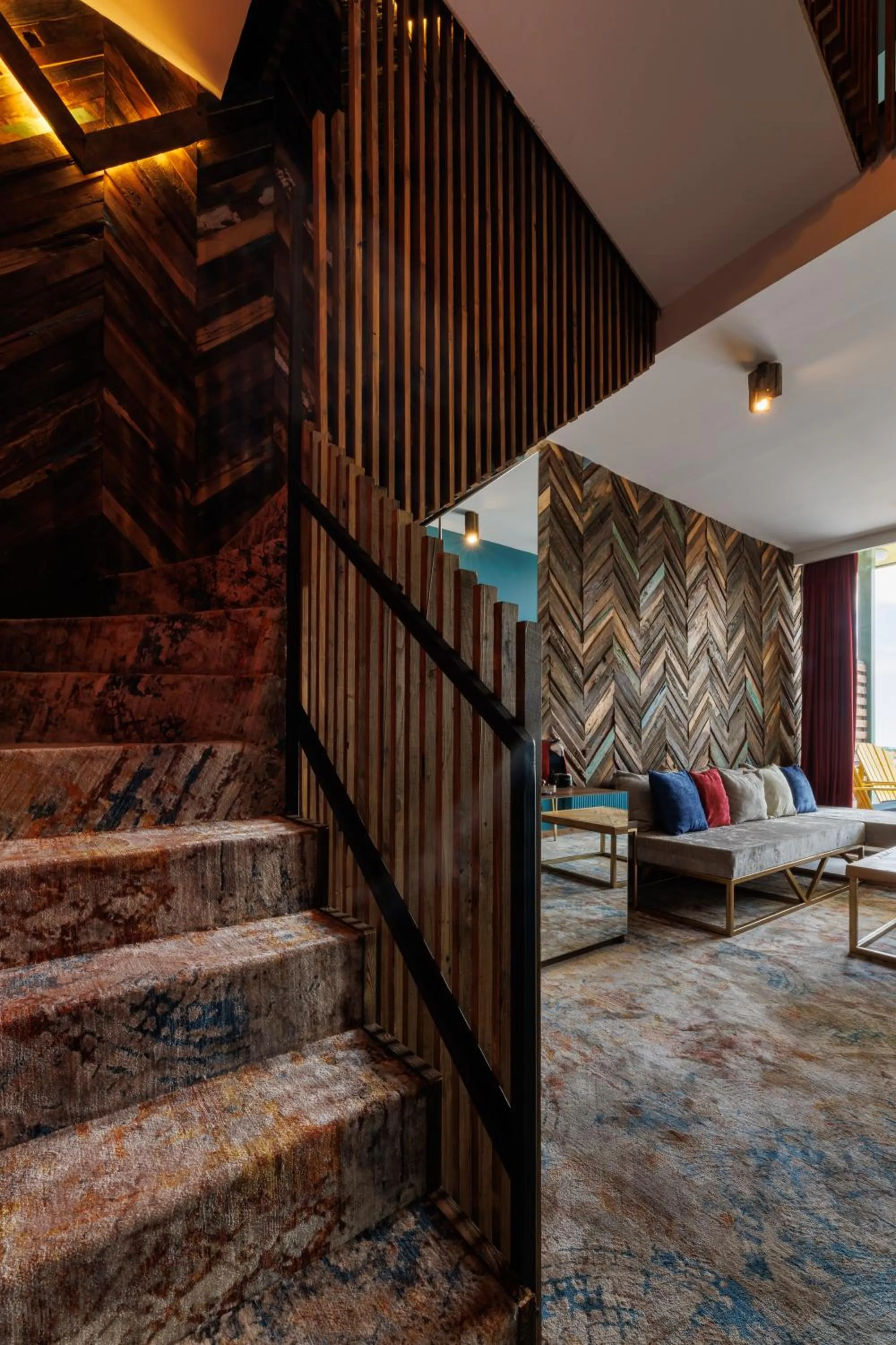 Living room in Mtserlebi Resort