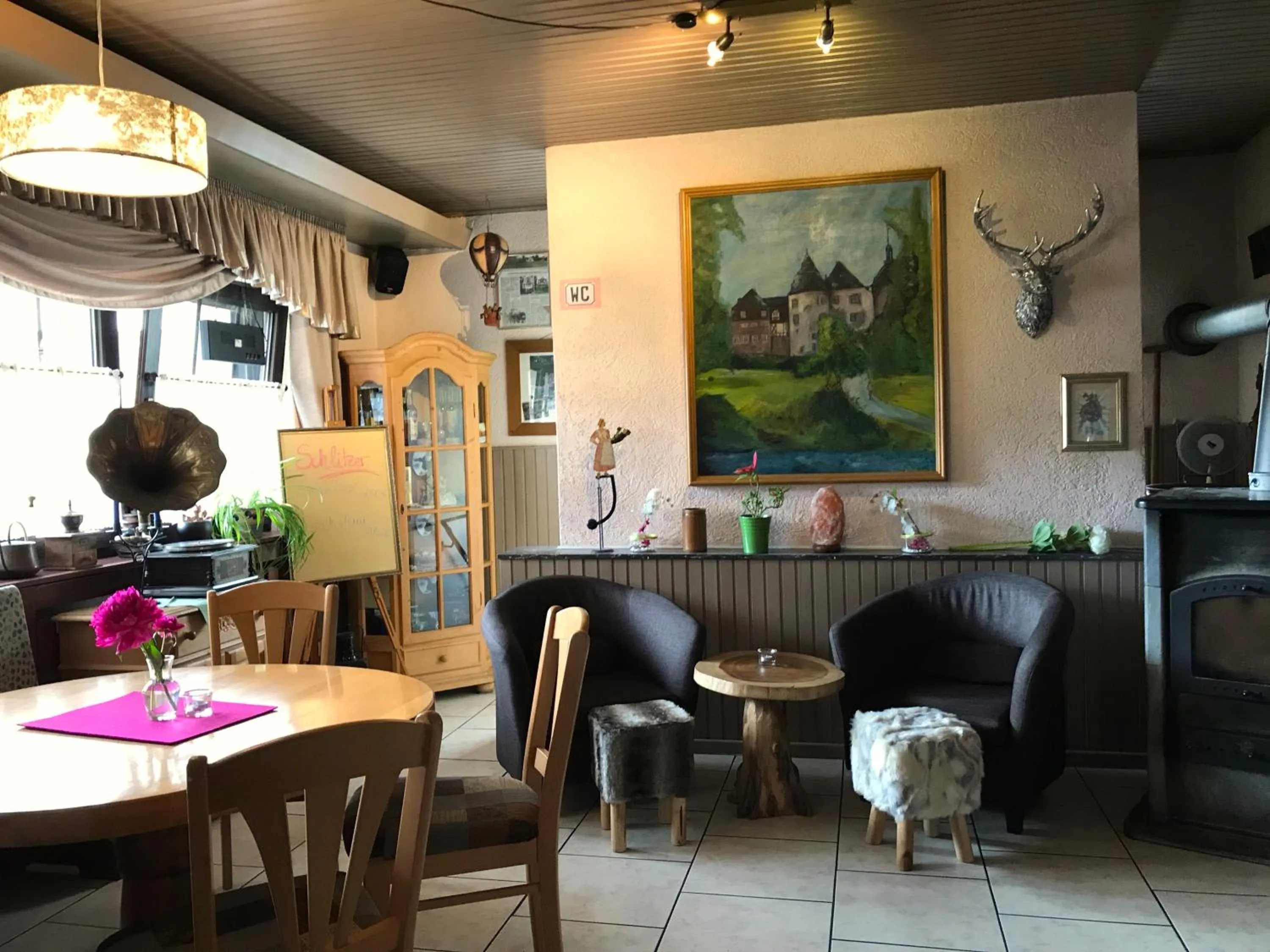 Lobby or reception in Hotel Restaurant Alt Laubach