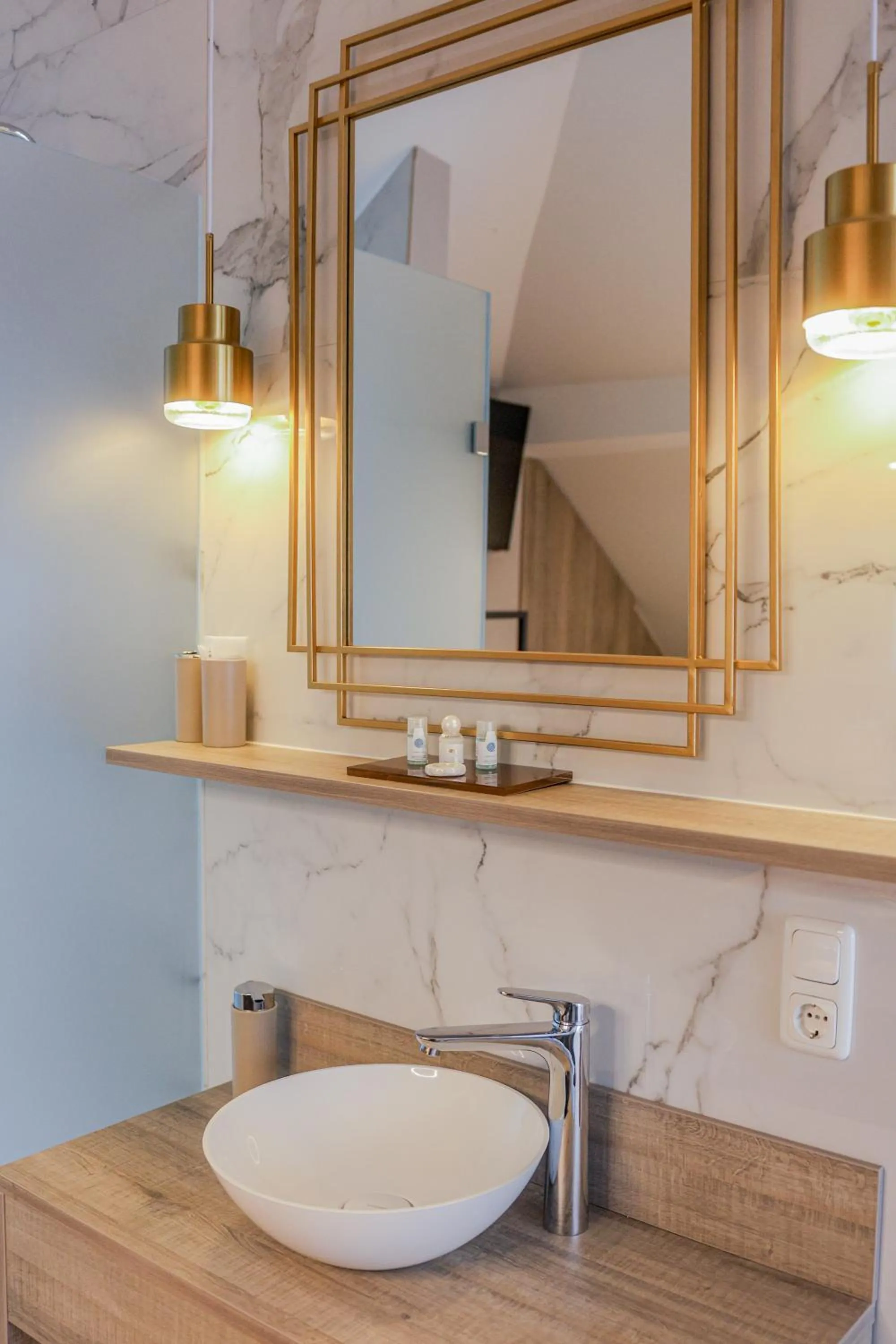 Bathroom in Liebig-Hotel