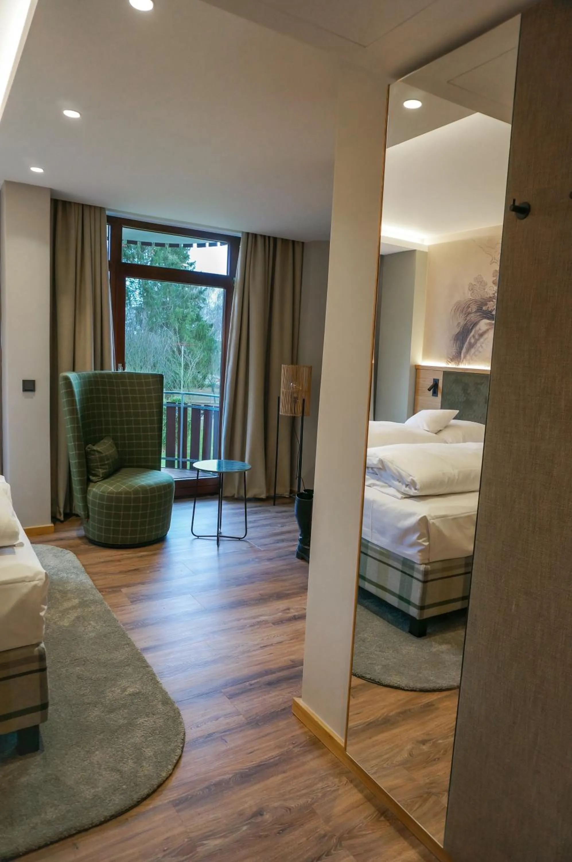 Staff, Bed in Landhaus Klosterwald