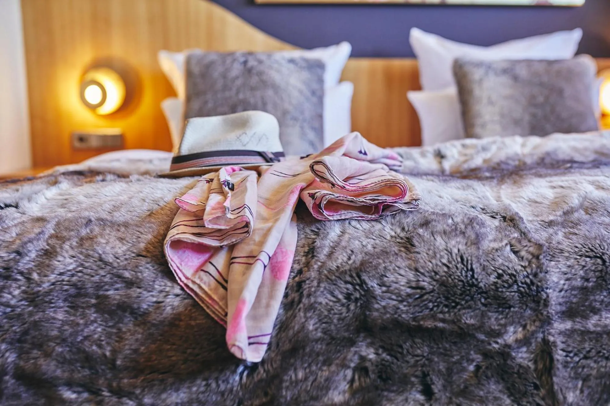 Bed in Boutiquehotel Liebesglück - adults only