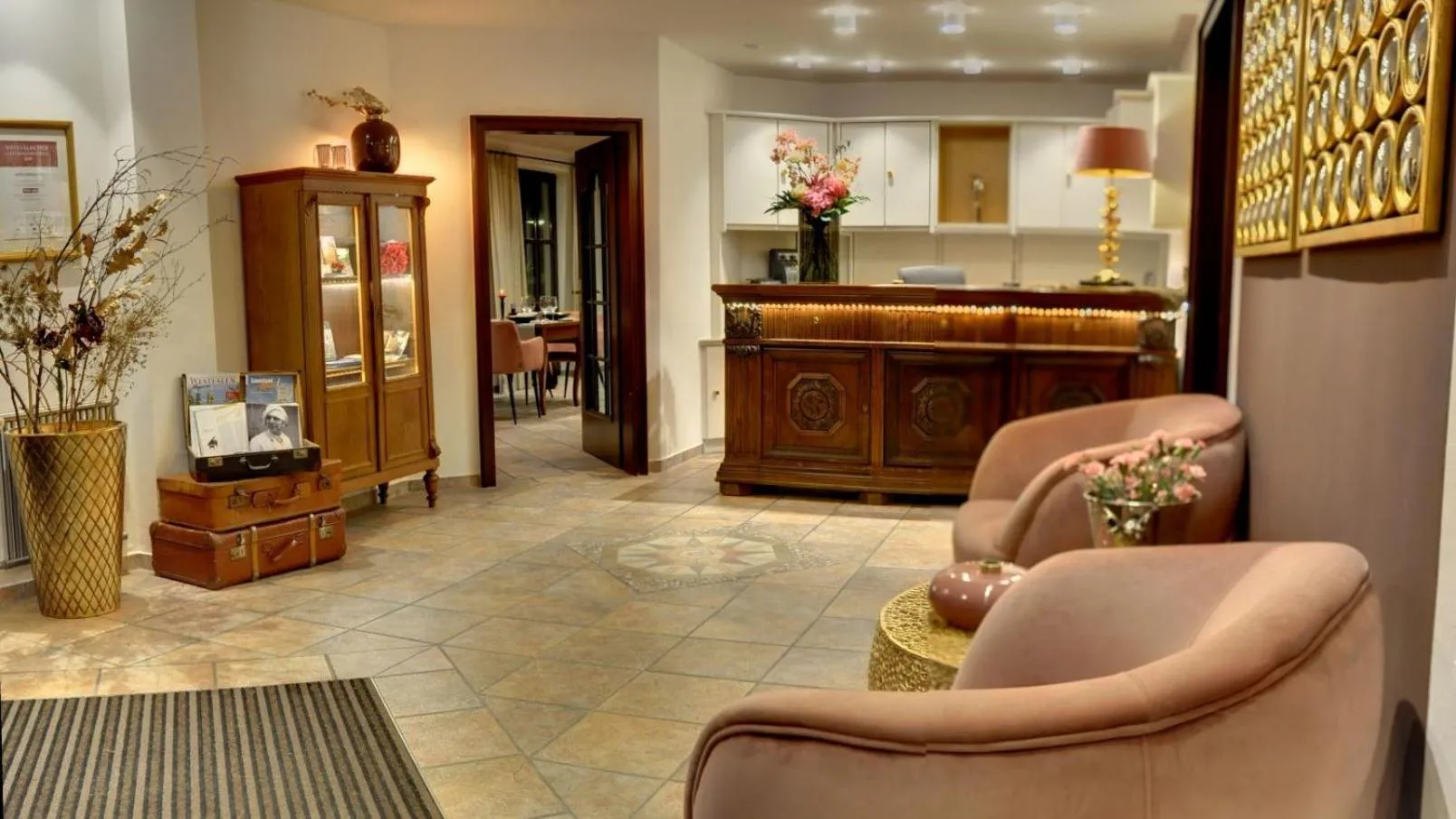 Lobby or reception in Boutiquehotel Liebesglück - adults only