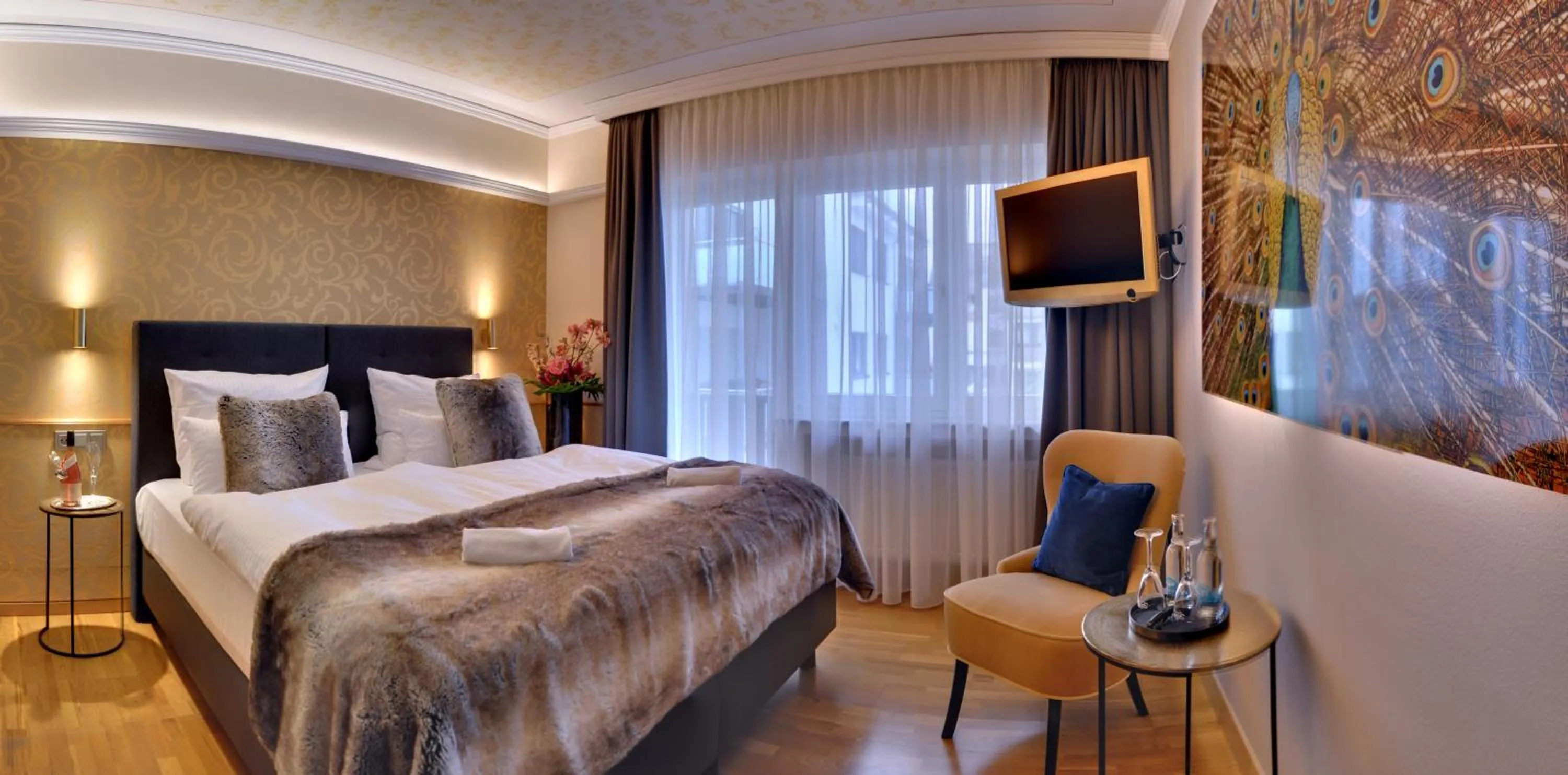 Photo of the whole room, Bed in Boutiquehotel Liebesglück - adults only