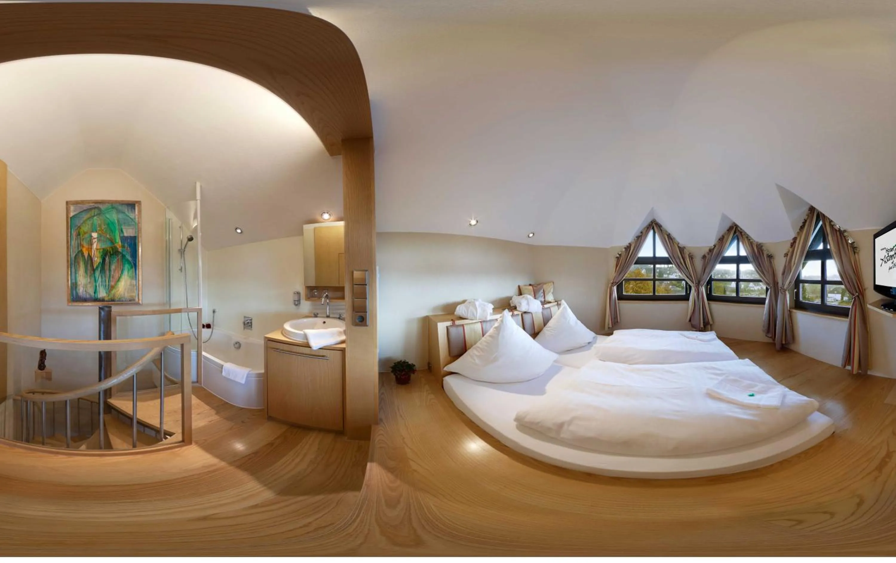 Photo of the whole room, Bed in Boutiquehotel Liebesglück - adults only