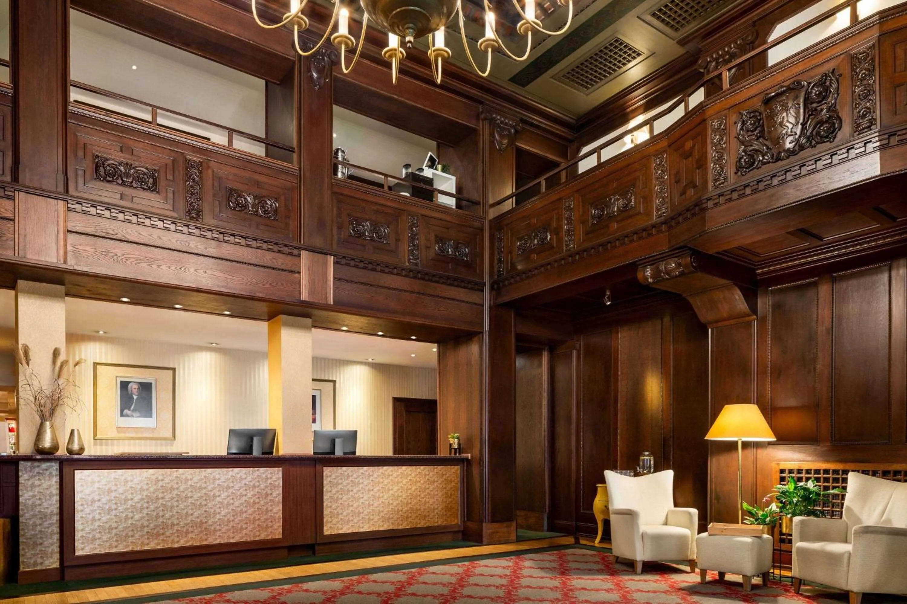Lobby or reception in Vienna House by Wyndham Thüringer Hof Eisenach