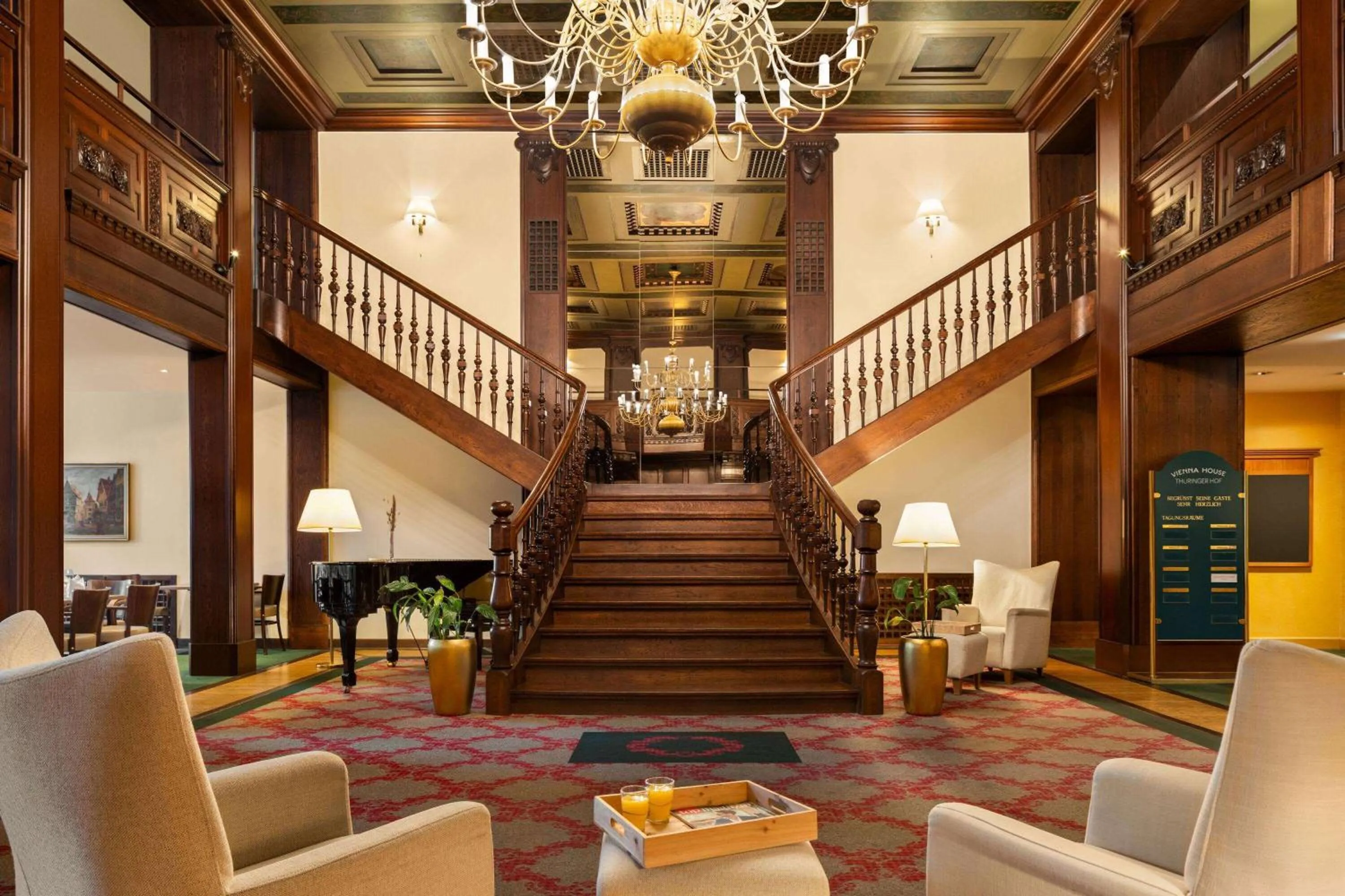 Lobby or reception in Vienna House by Wyndham Thüringer Hof Eisenach