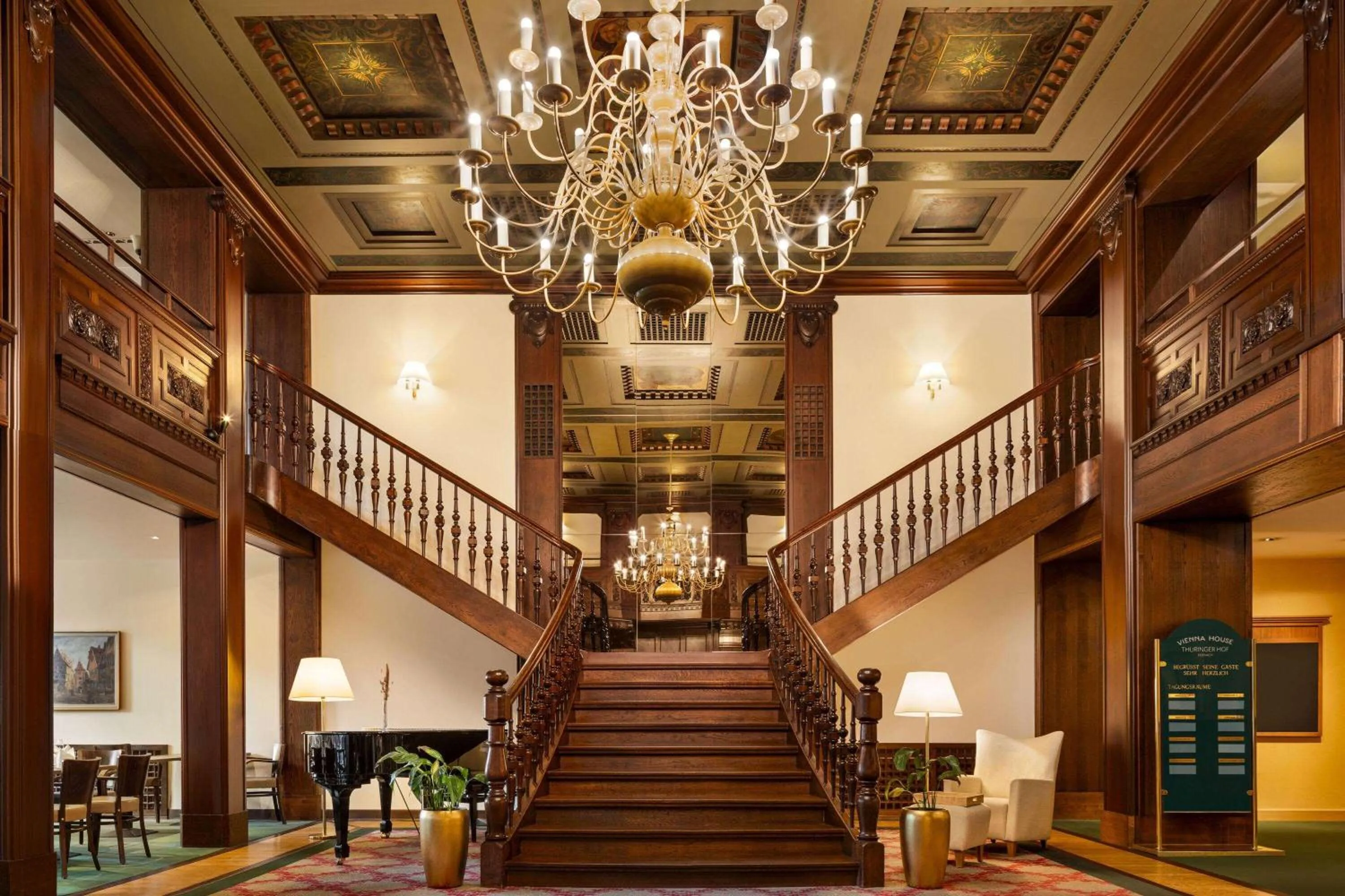 Lobby or reception in Vienna House by Wyndham Thüringer Hof Eisenach