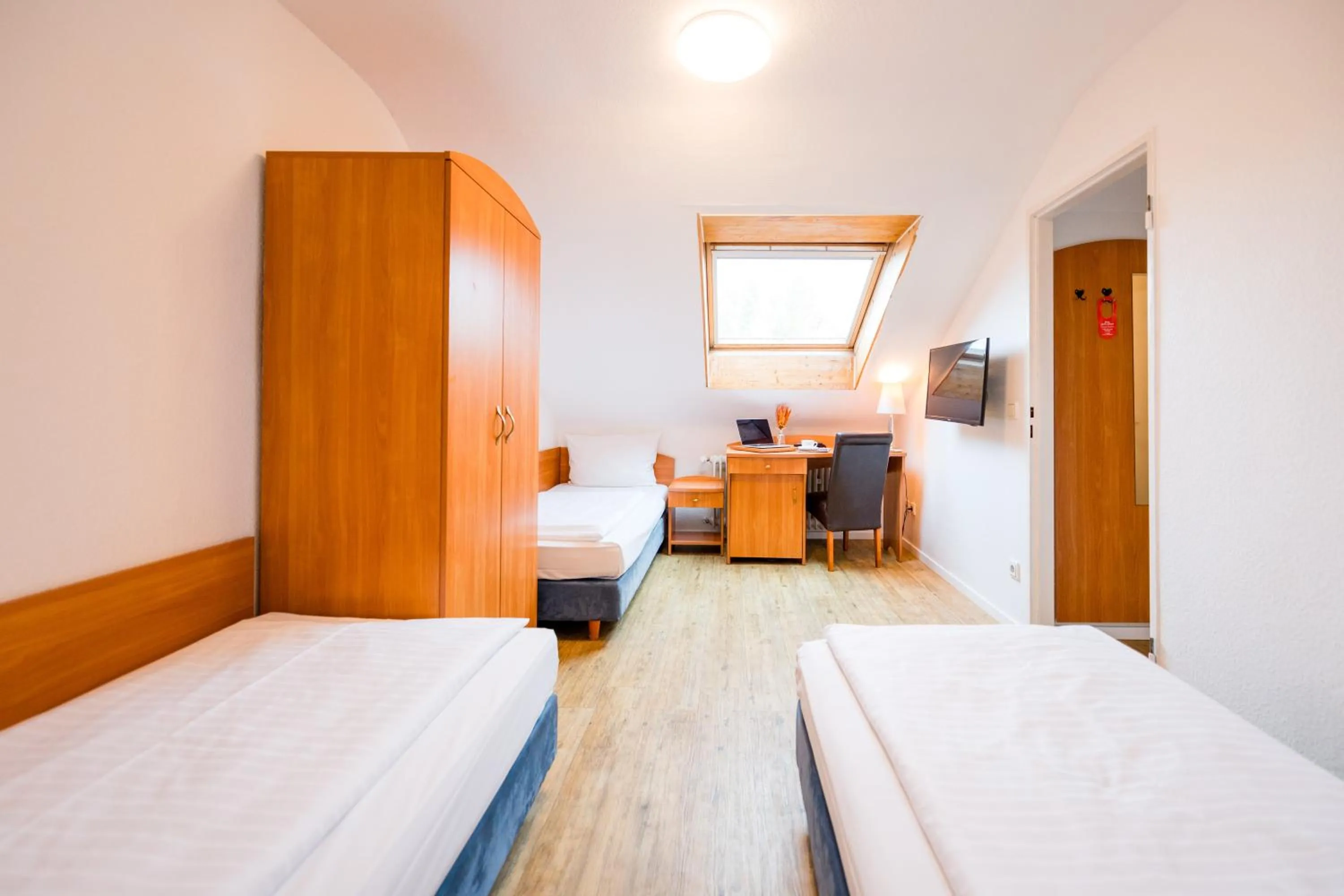 Bed in Hotel Admiral am Zoo