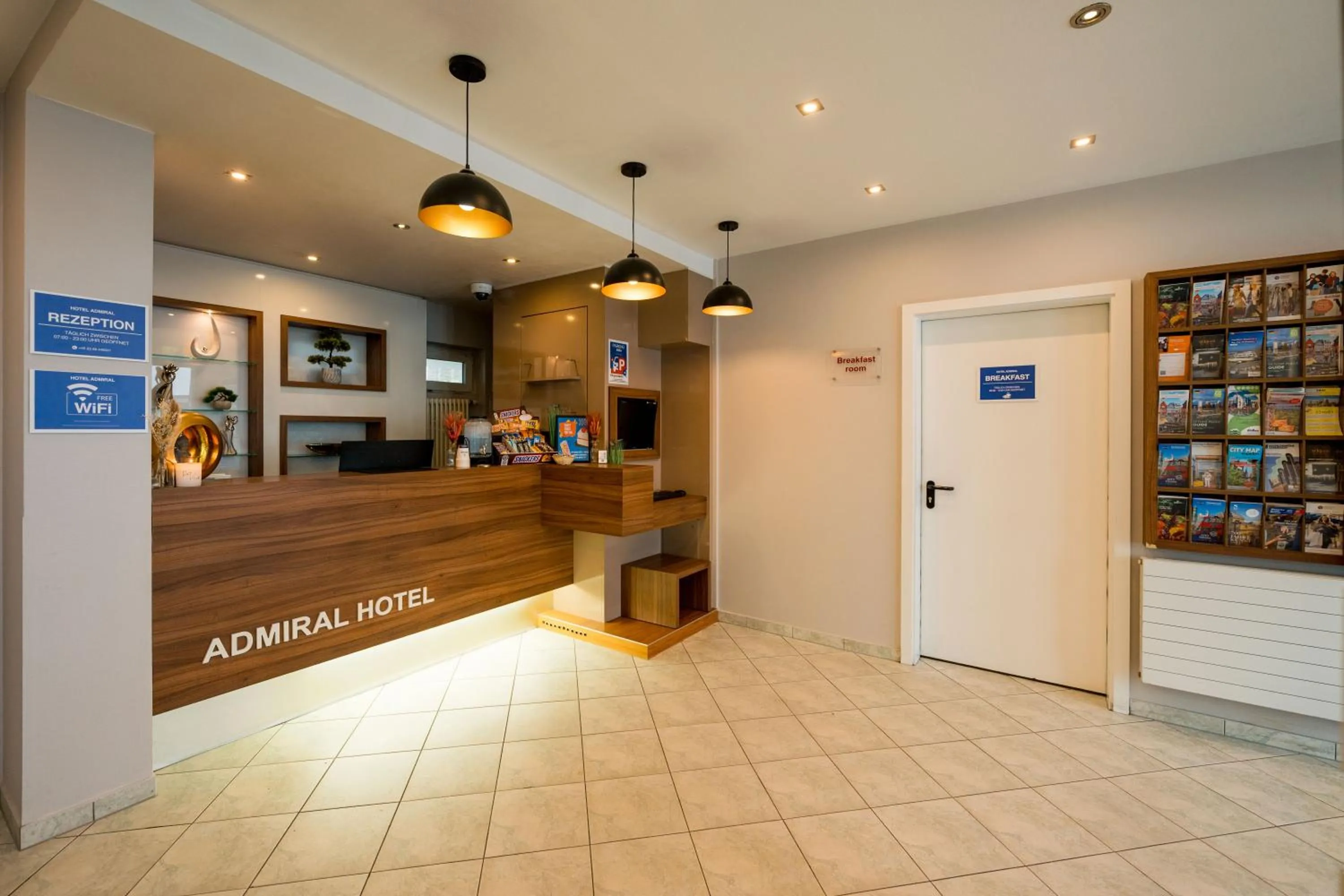 Lobby or reception in Hotel Admiral am Zoo