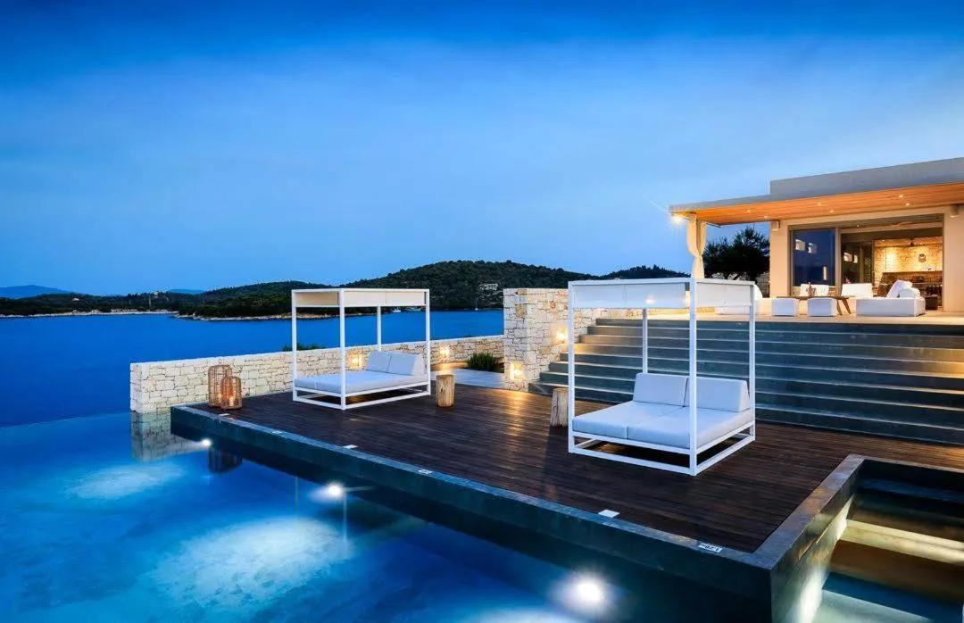 Swimming pool in KEROMOUSSI SEASIDE BOUTIQUE HOTEL - Adult only