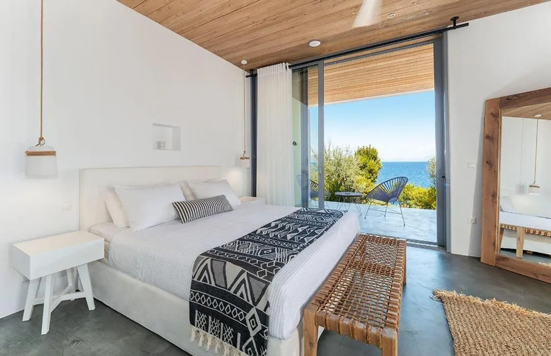 Photo of the whole room, Bed in KEROMOUSSI SEASIDE BOUTIQUE HOTEL - Adult only