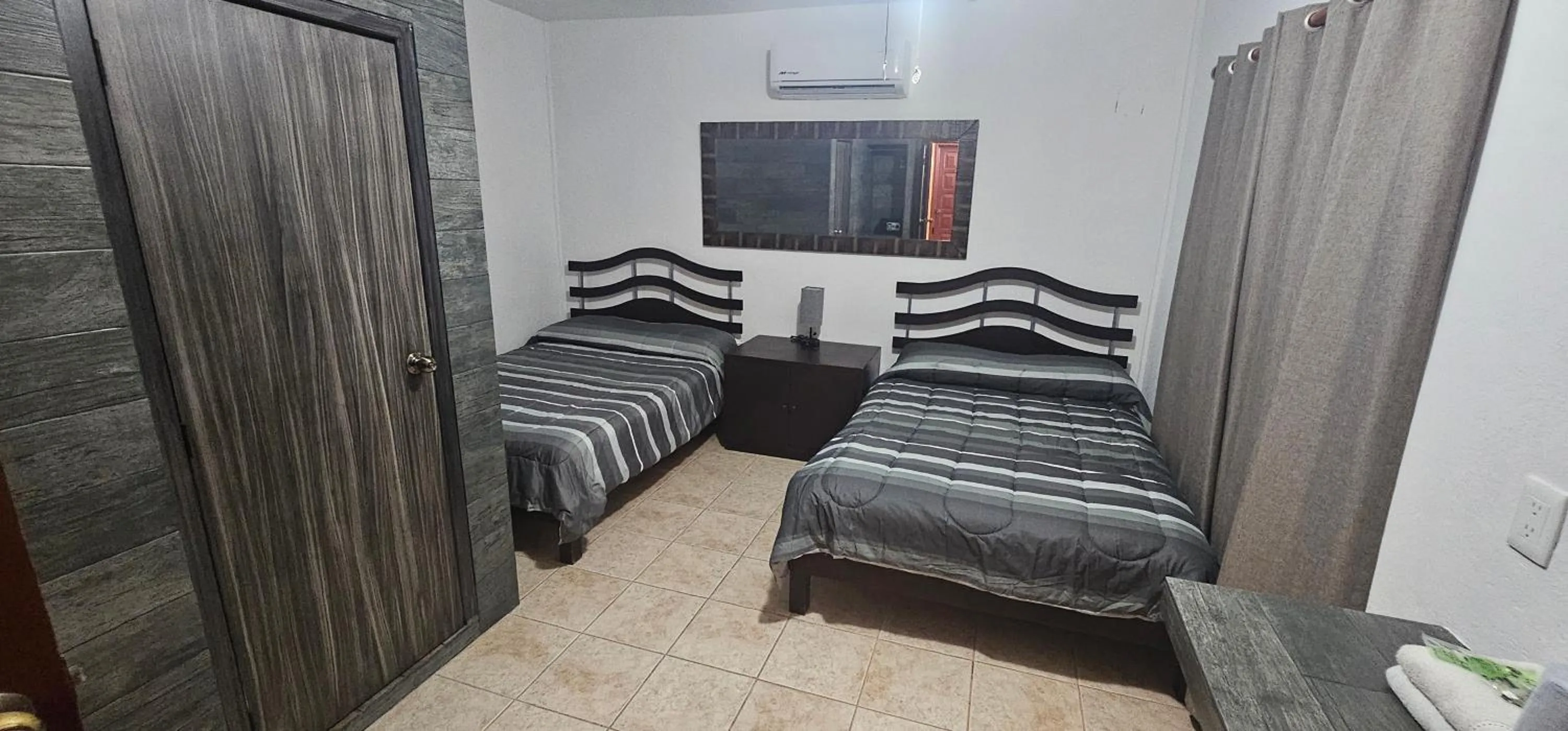 Bed in Hotel posada MARCAS