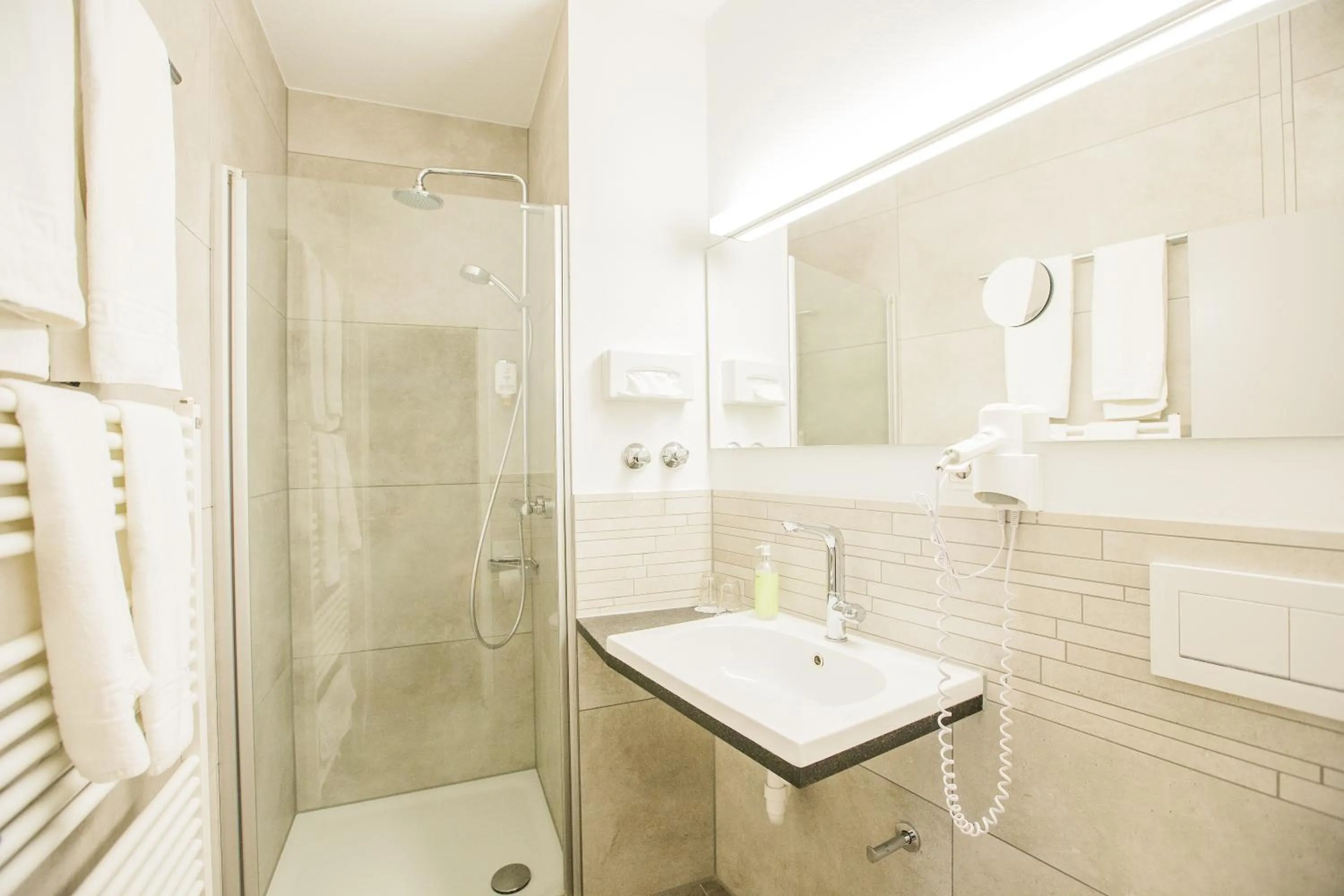 Shower in Hotel Am Turm