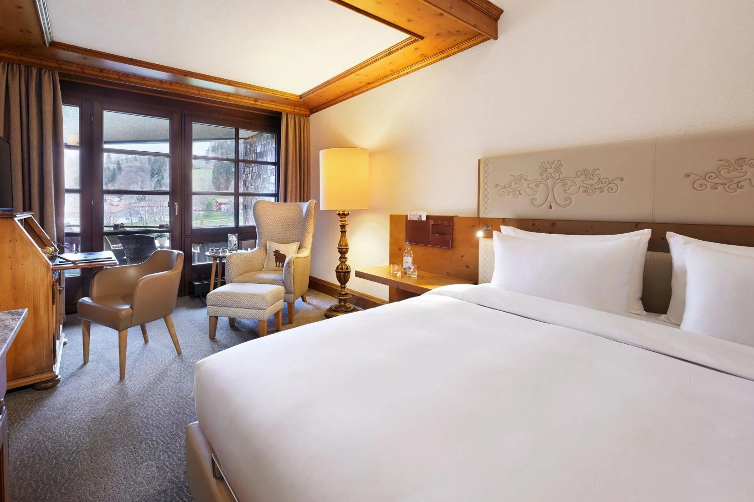 Bed in Parkhotel Oberstaufen