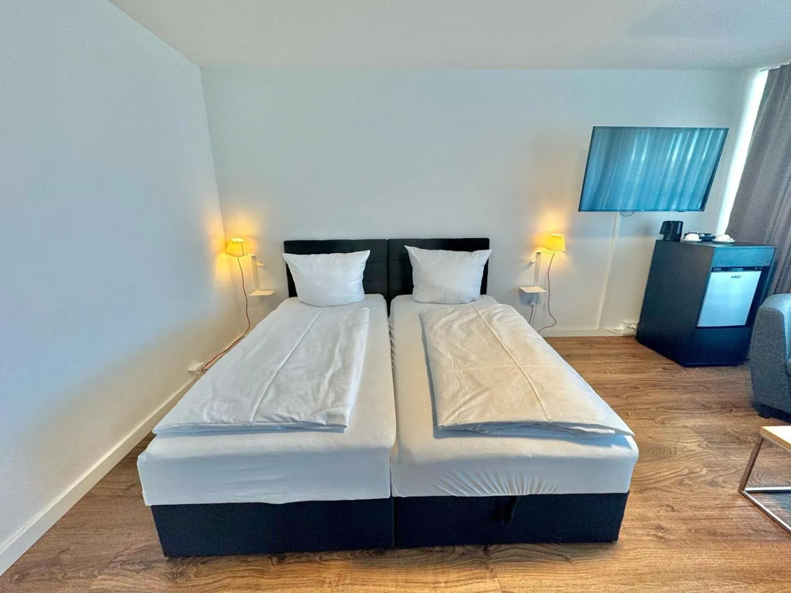 Bed in MY Parkhotel by AR Hotels