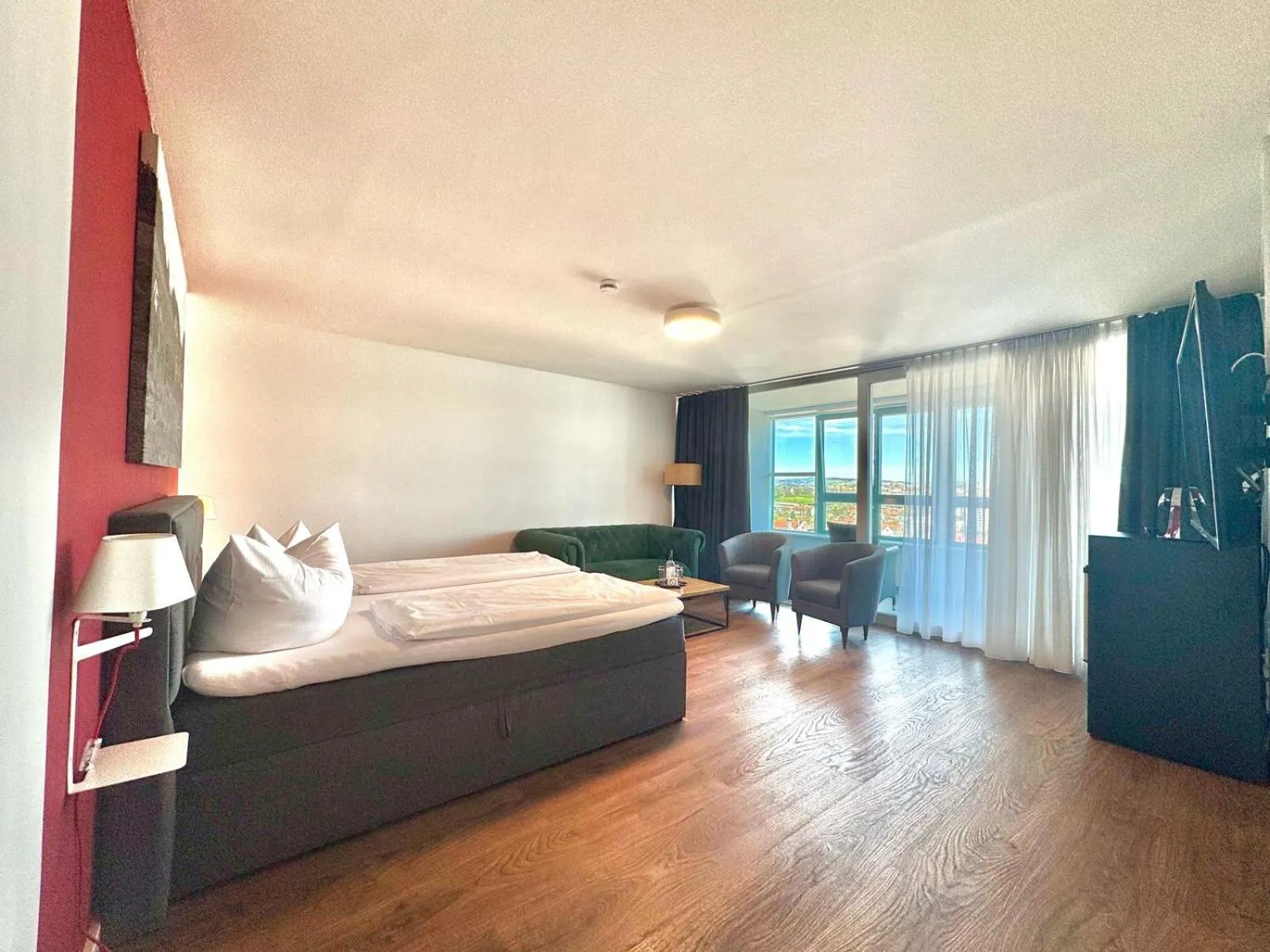 Bed in MY Parkhotel by AR Hotels