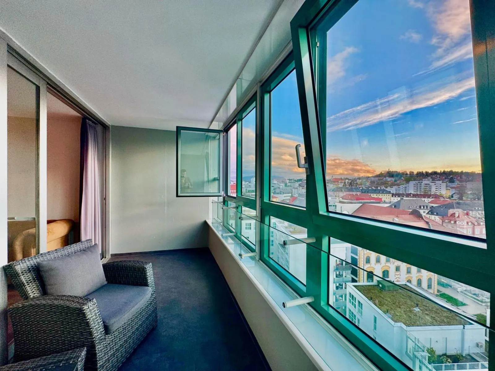 Balcony/Terrace in MY Parkhotel by AR Hotels