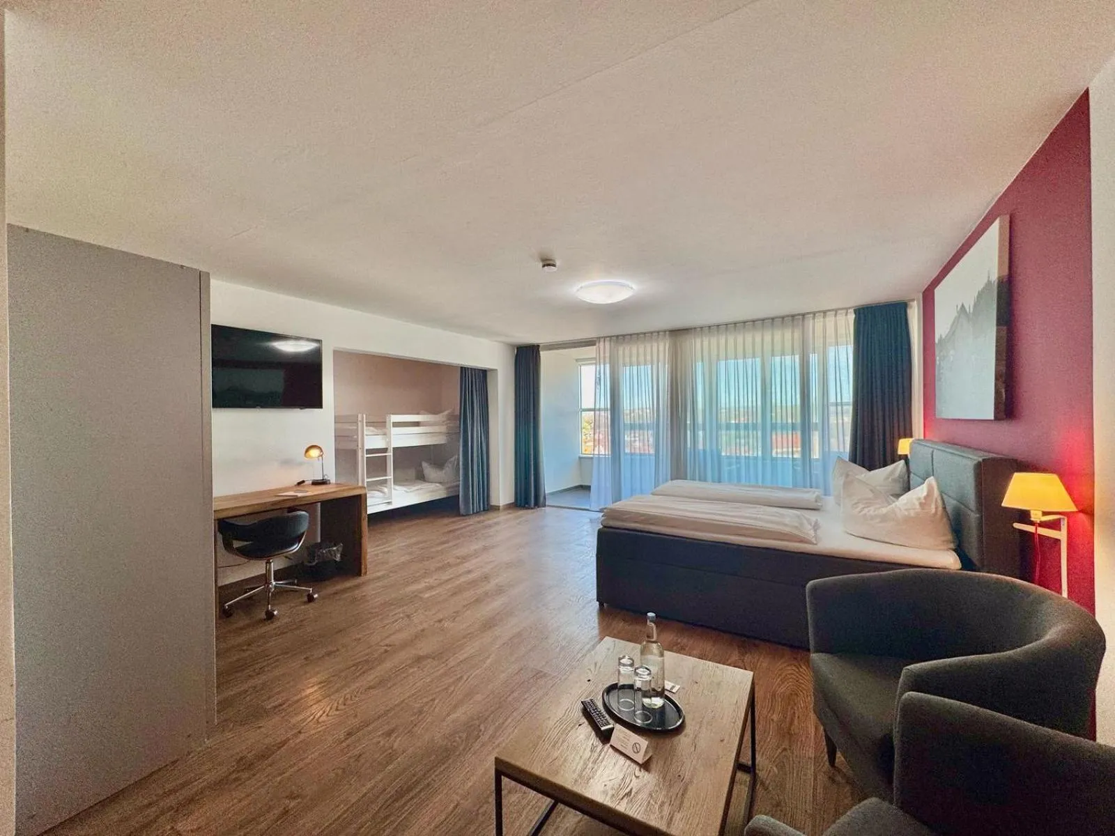 Bed in MY Parkhotel by AR Hotels